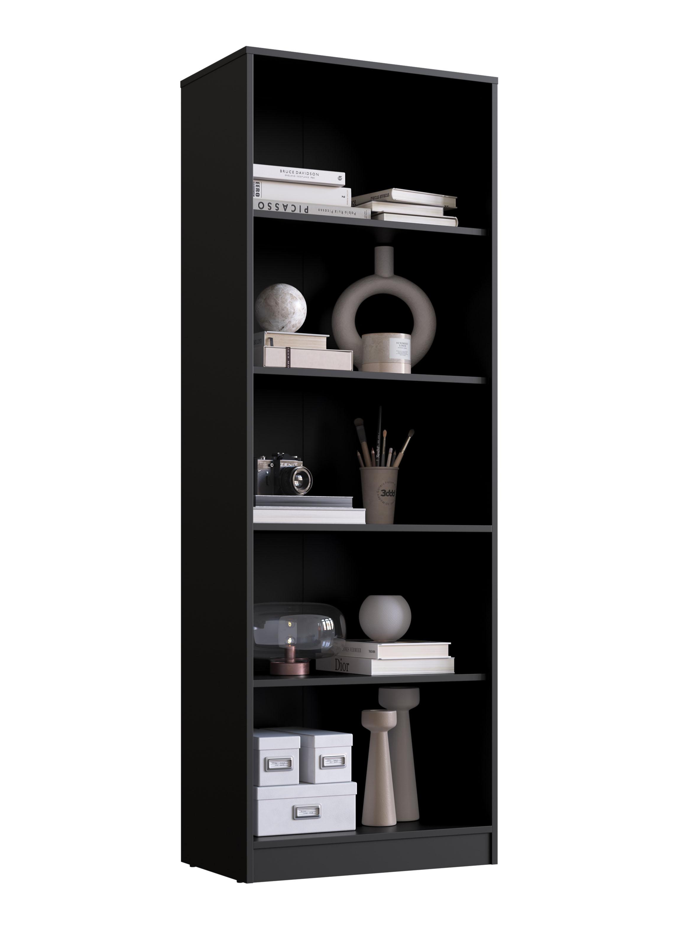Vitrina 2 Puertas Vidrio B10 Negro -2