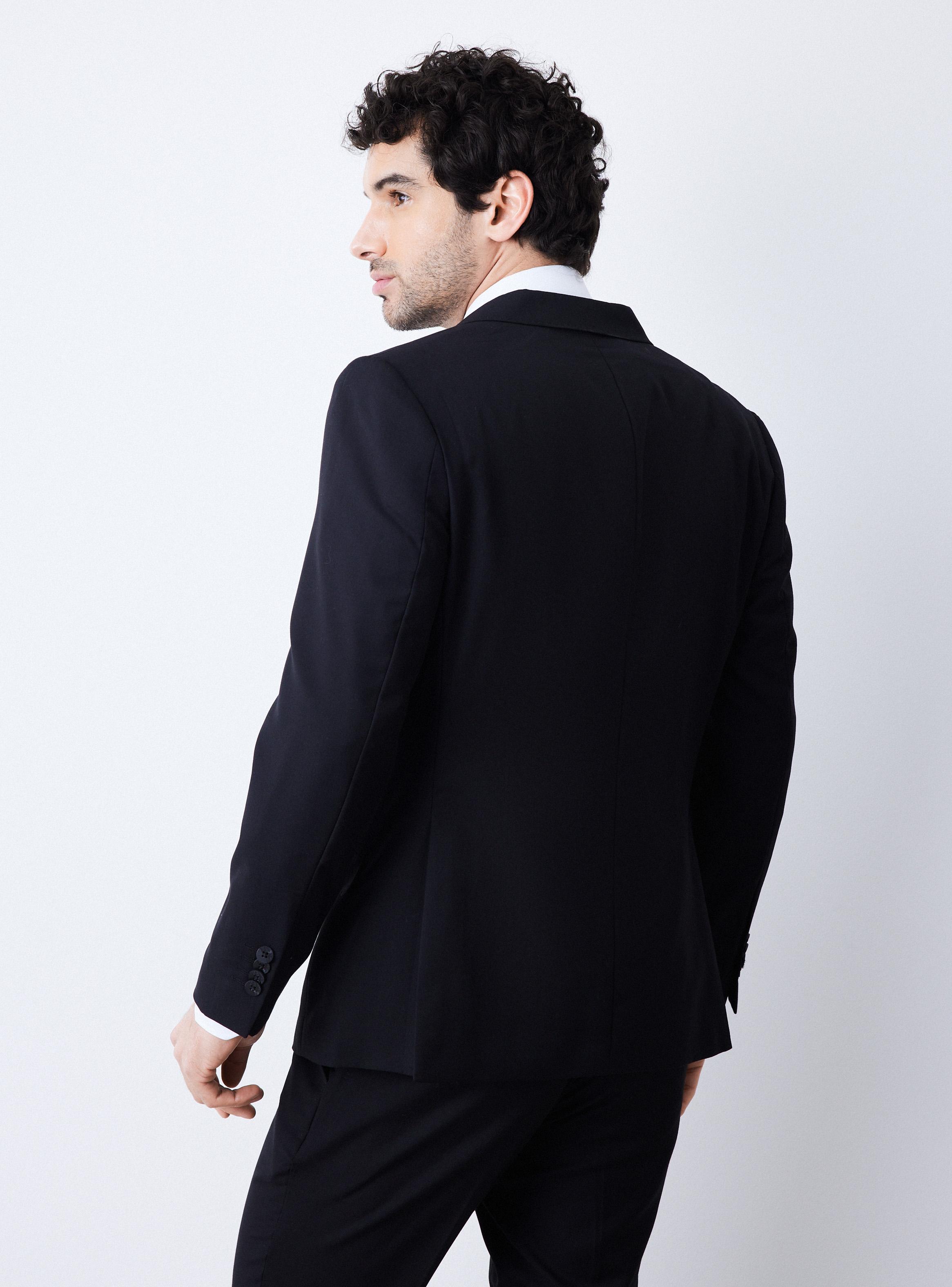 Traje Recto Slim Fit Liso-1