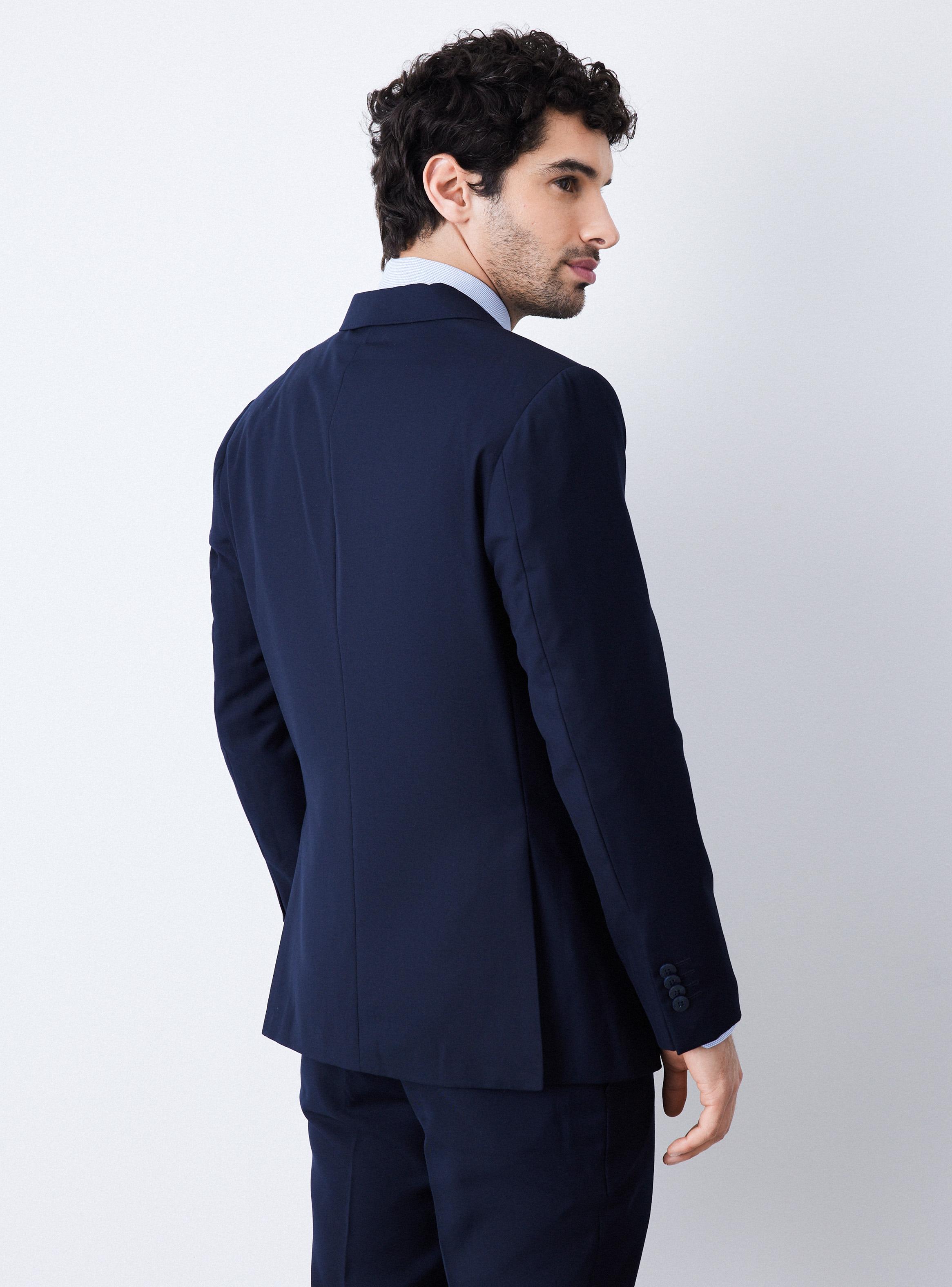 Traje Recto Liso Slim Fit-1