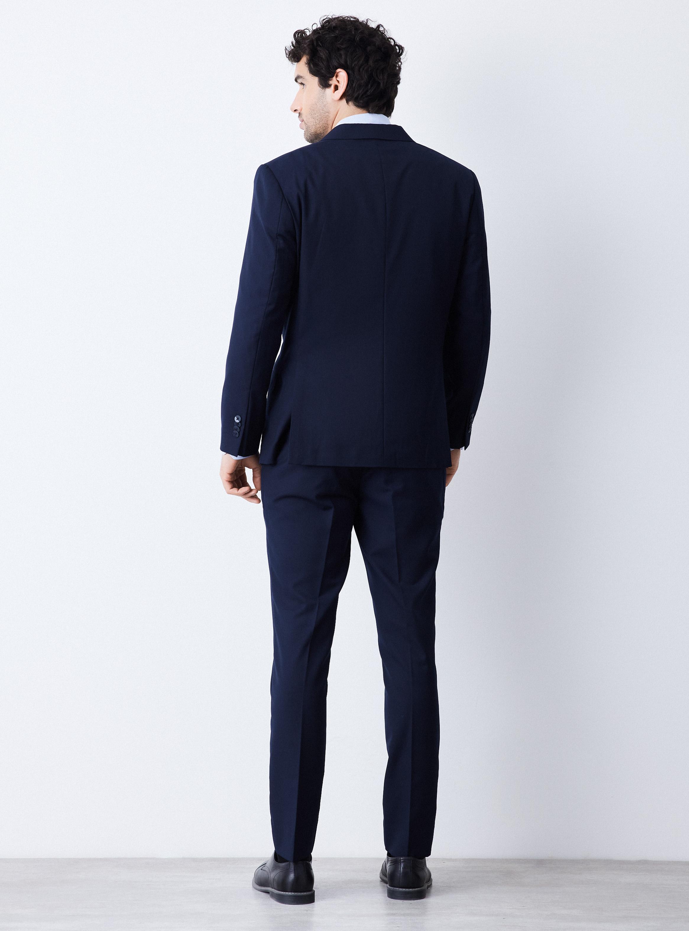 Traje Recto Liso Slim Fit-5