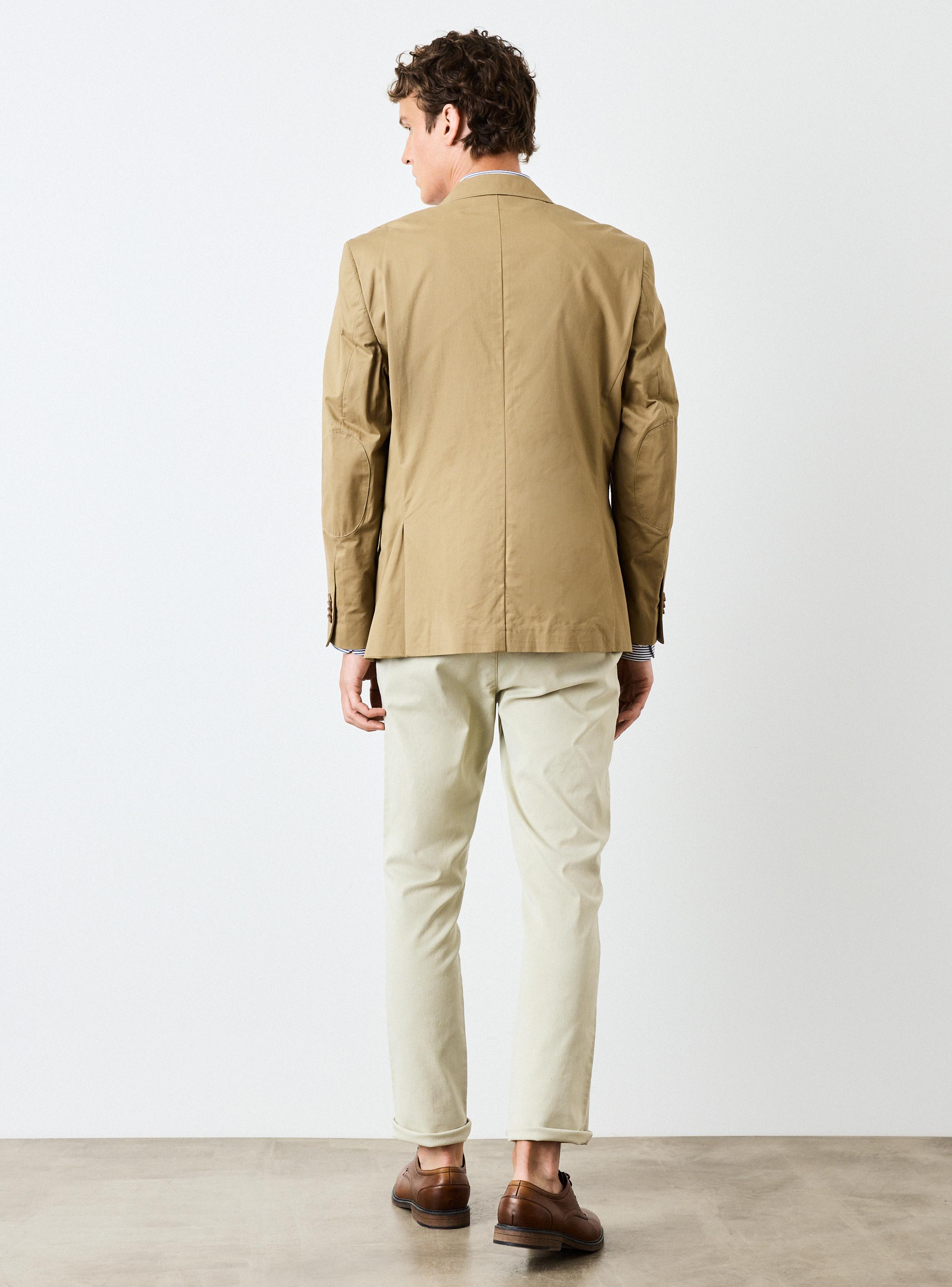 Vestón Recto Algodón Slim-5