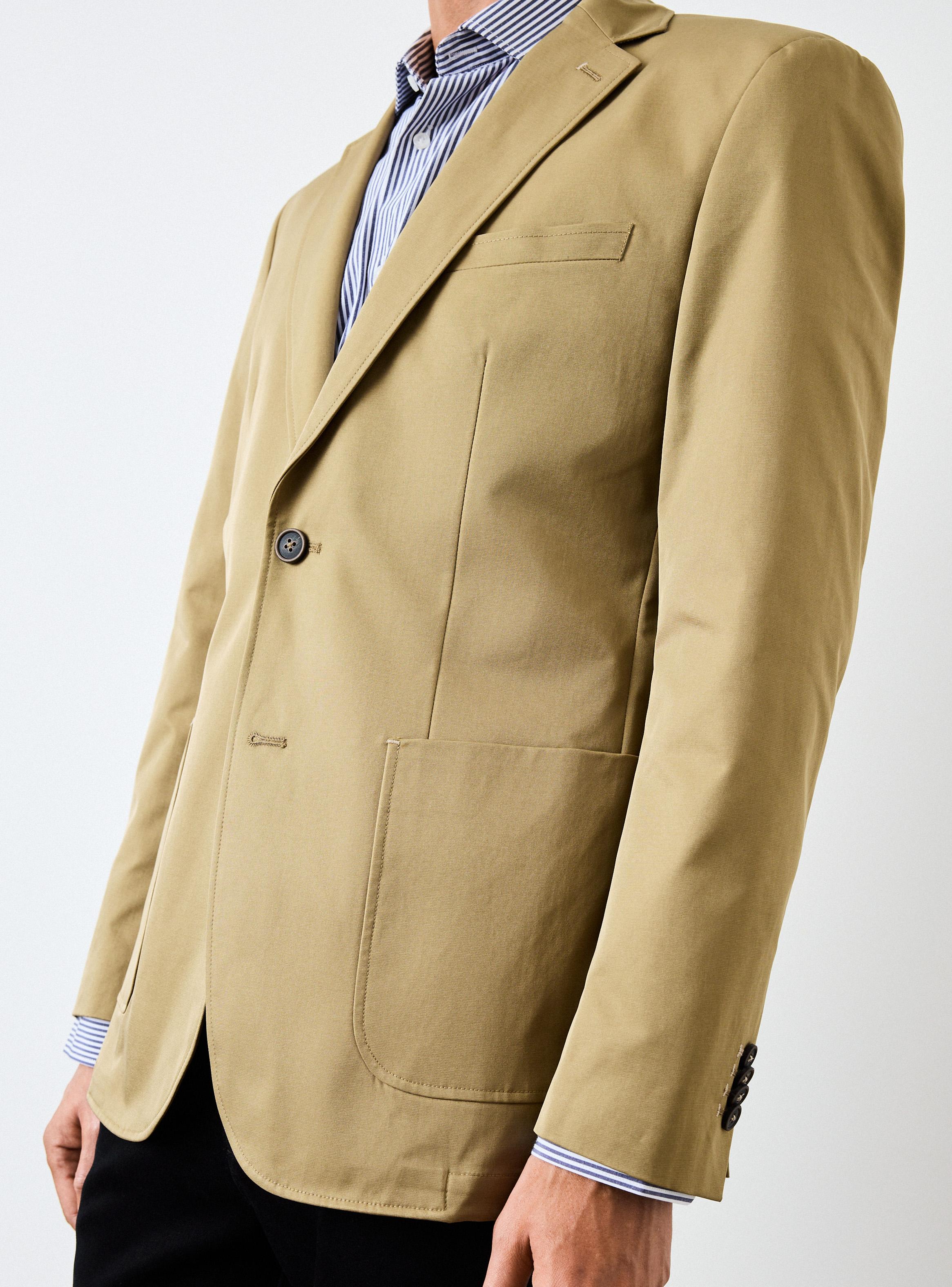Vestón Recto Slim Fantasía Gabardina-3