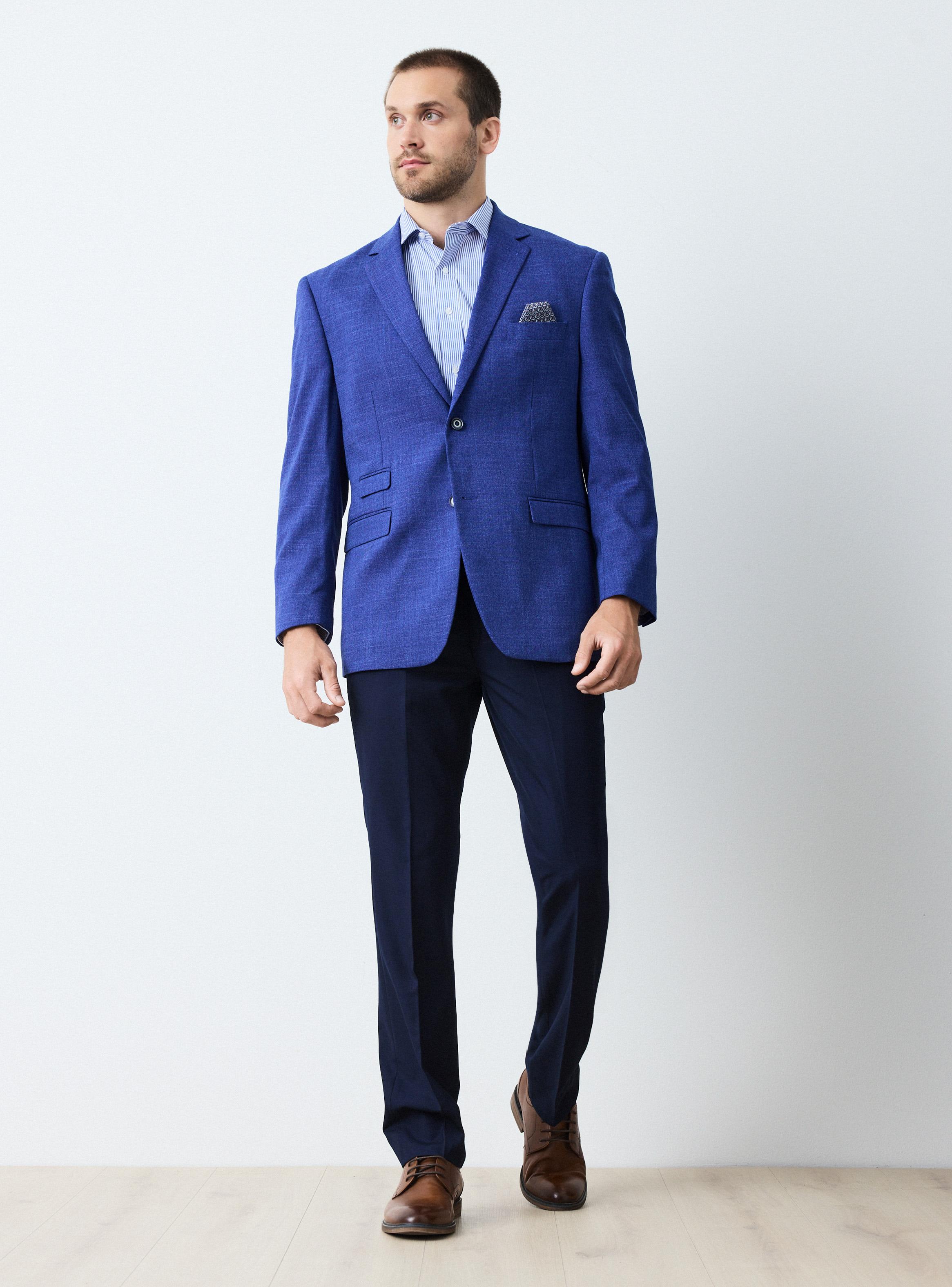 Vestón Recto Regular Fit Texturado-4