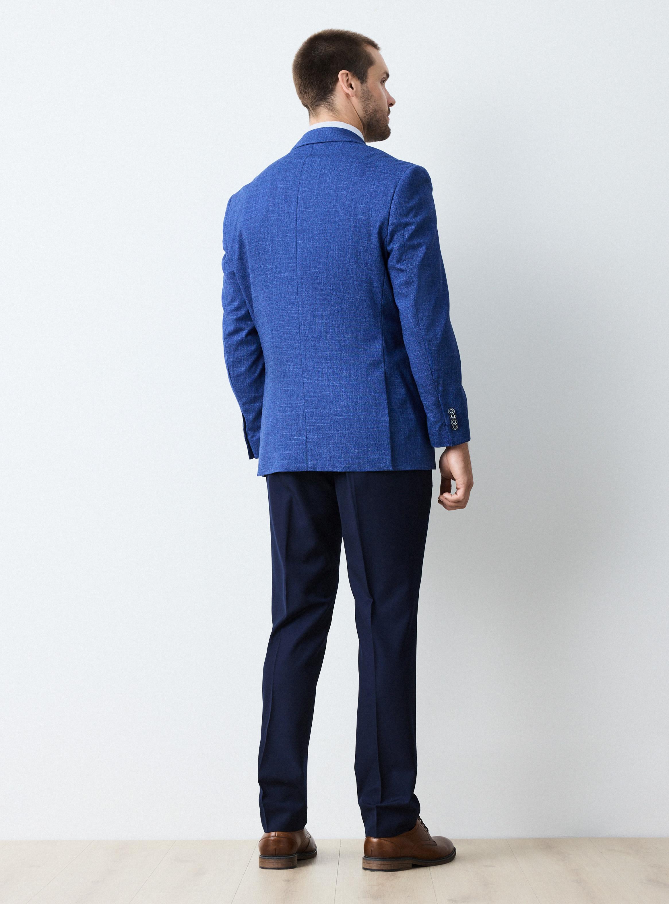 Vestón Recto Texturado Regular Fit-5