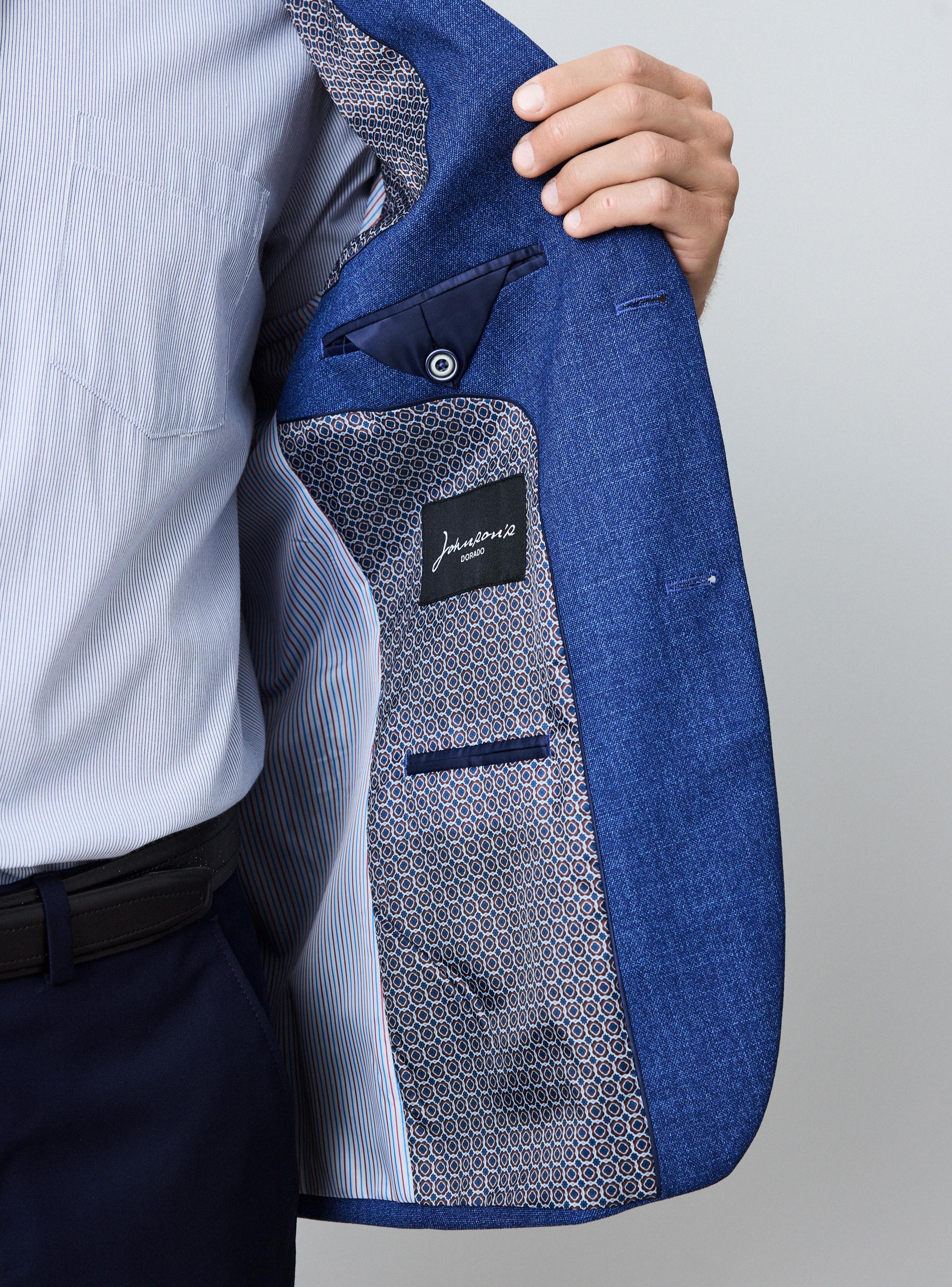 Vestón Recto Texturado Regular Fit-2