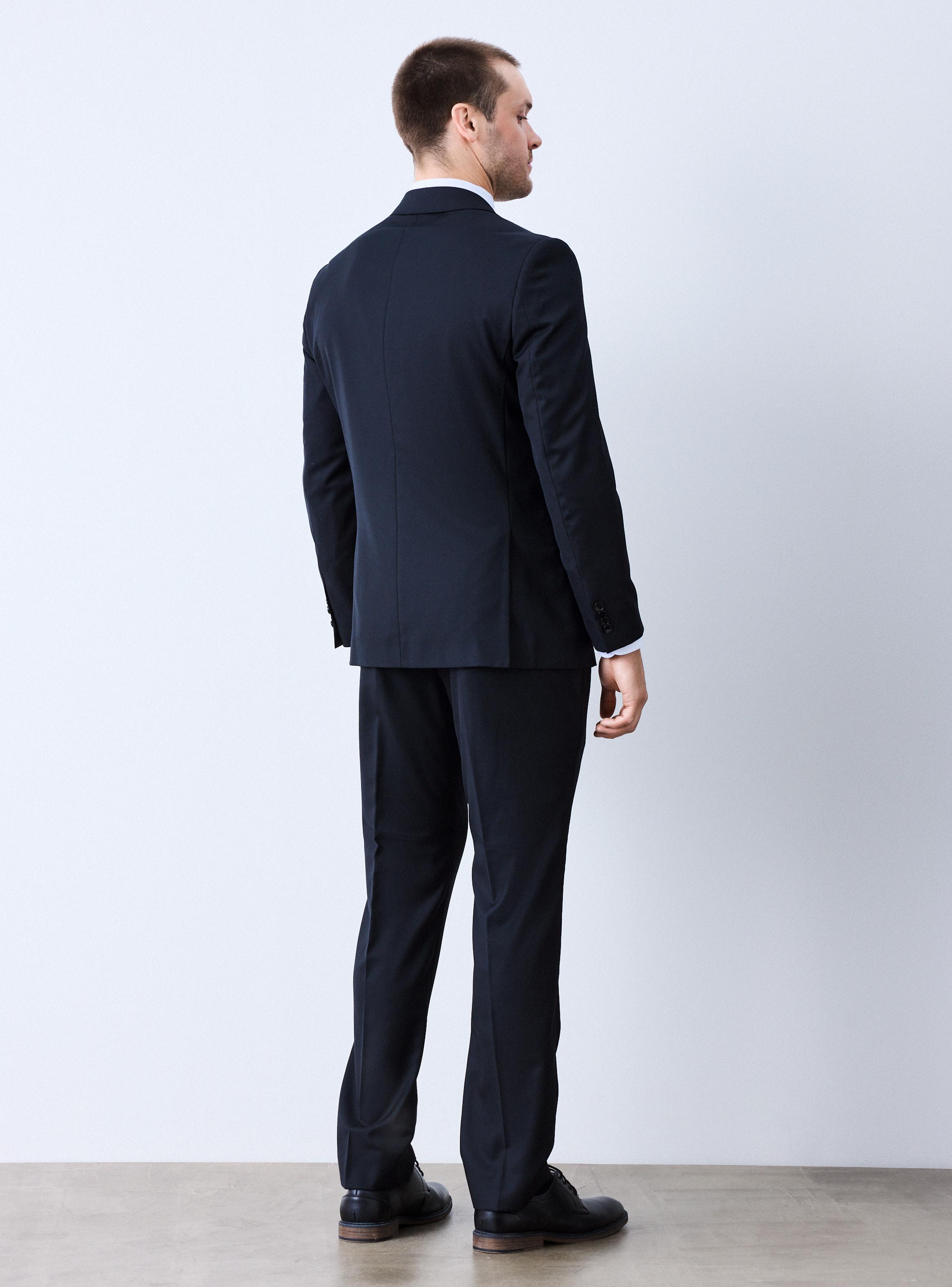 Traje Recto Slim Fit Lana-5