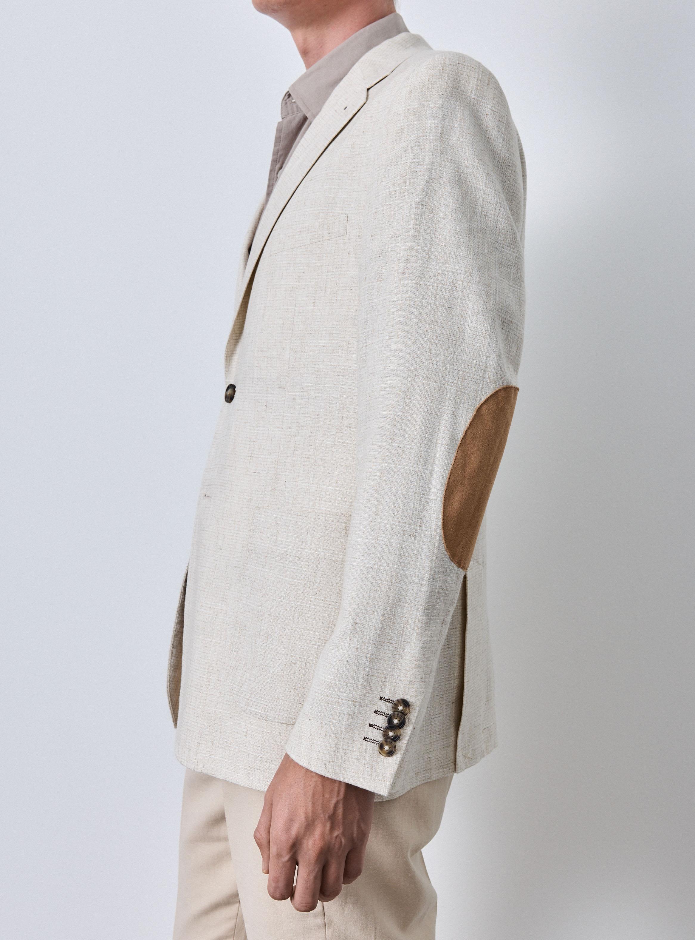 Vestón Recto Slim Fit con Lino-2