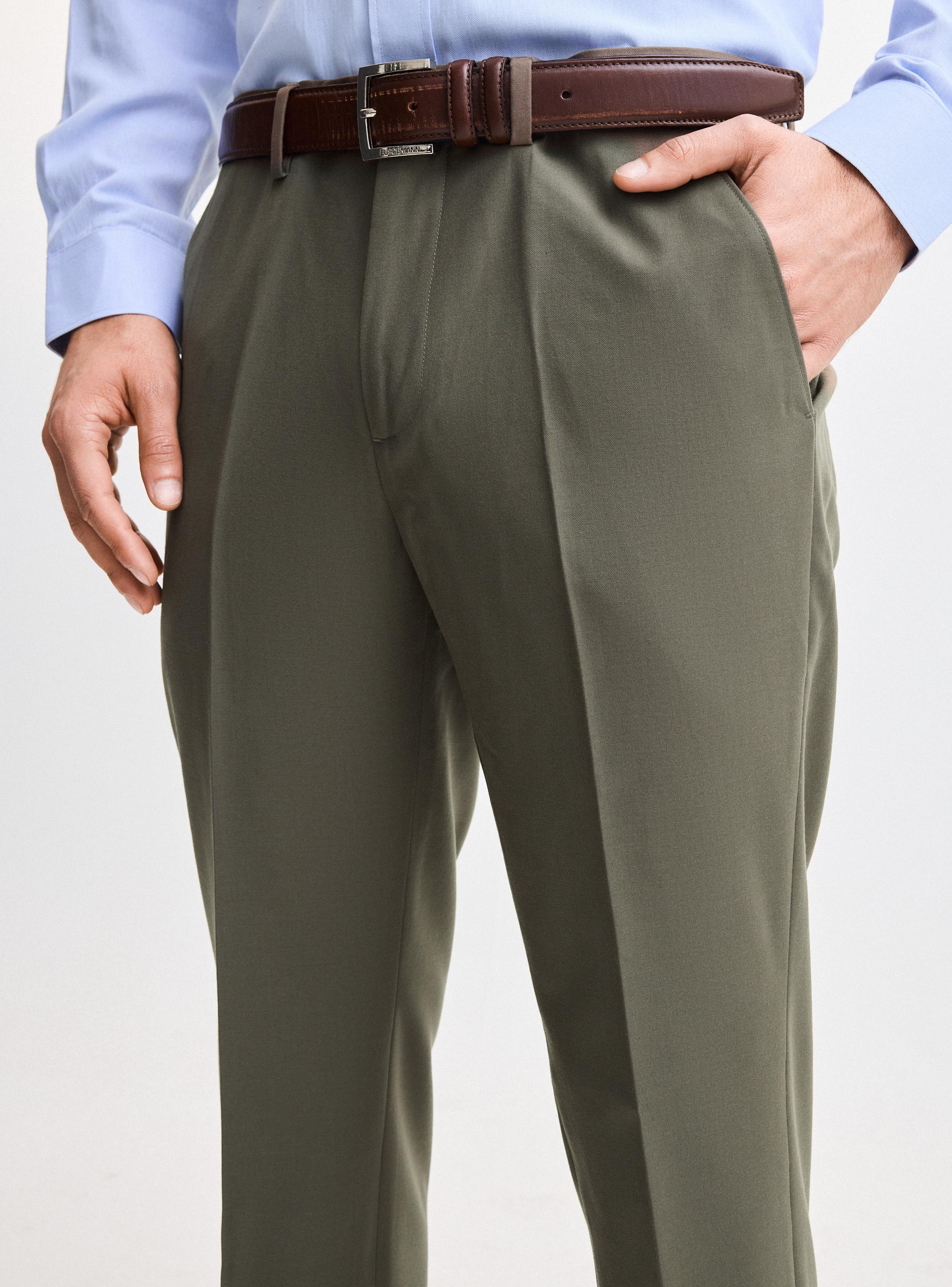 Pantalón Vestir Slim Fit Lana Poliéster-2