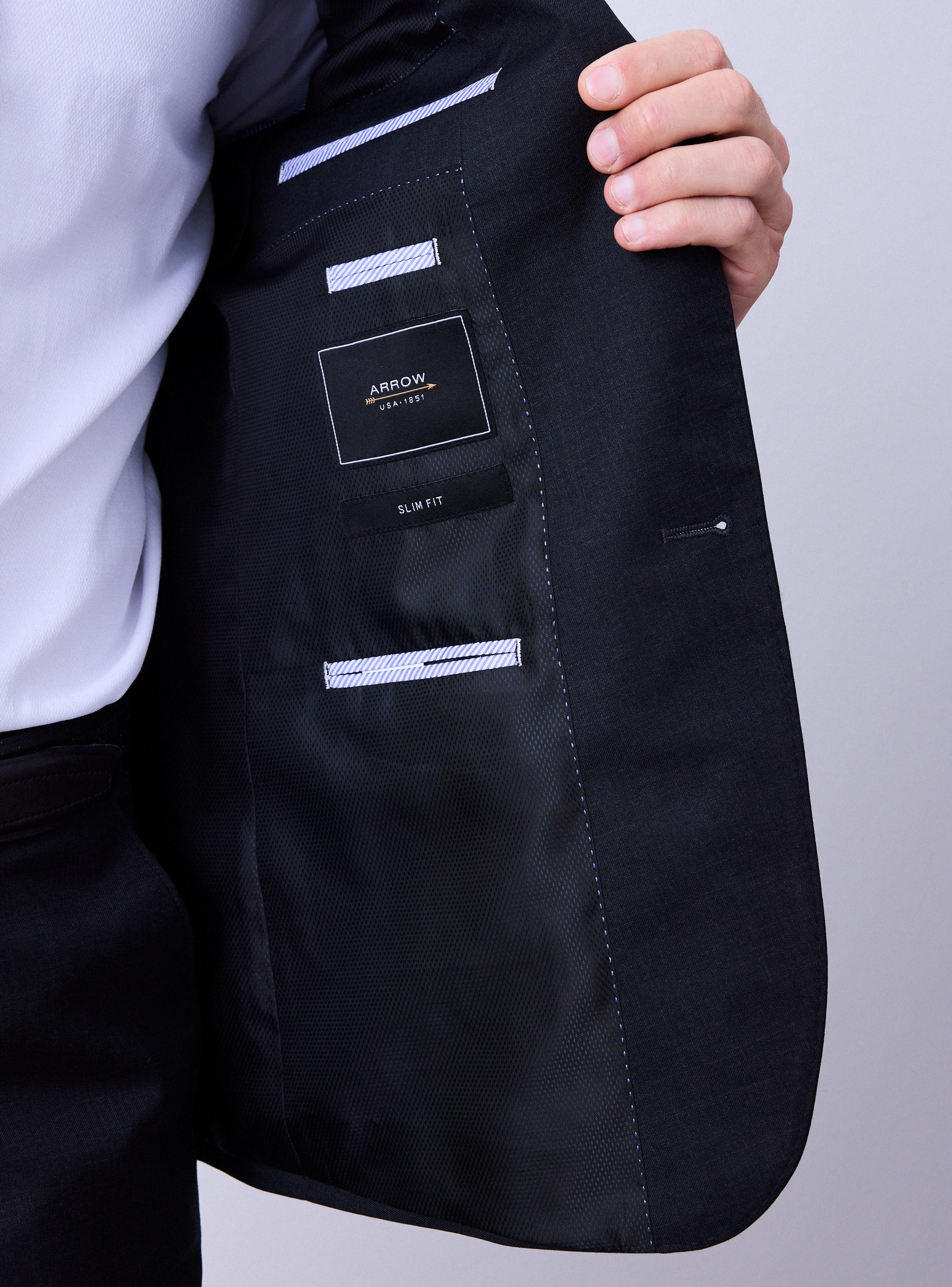 Traje Recto 100% Lana Lisa Slim-5