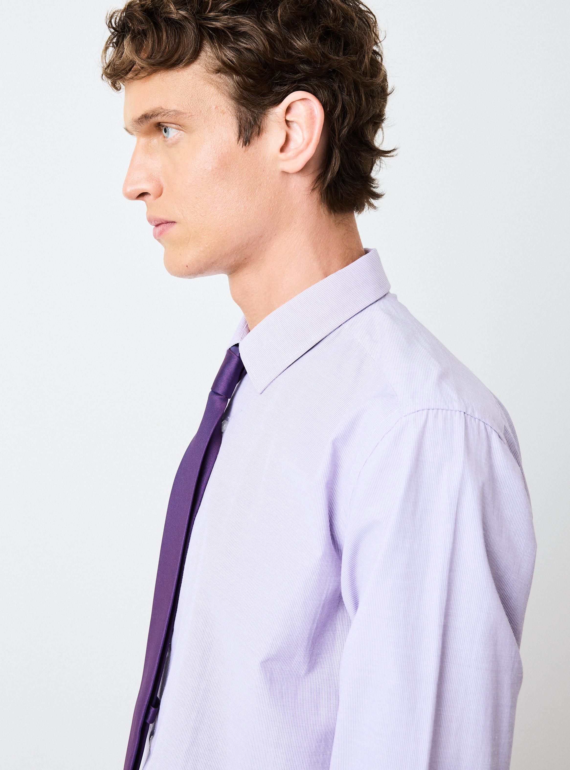 Camisa Texturada Espiga Semi Slim-3