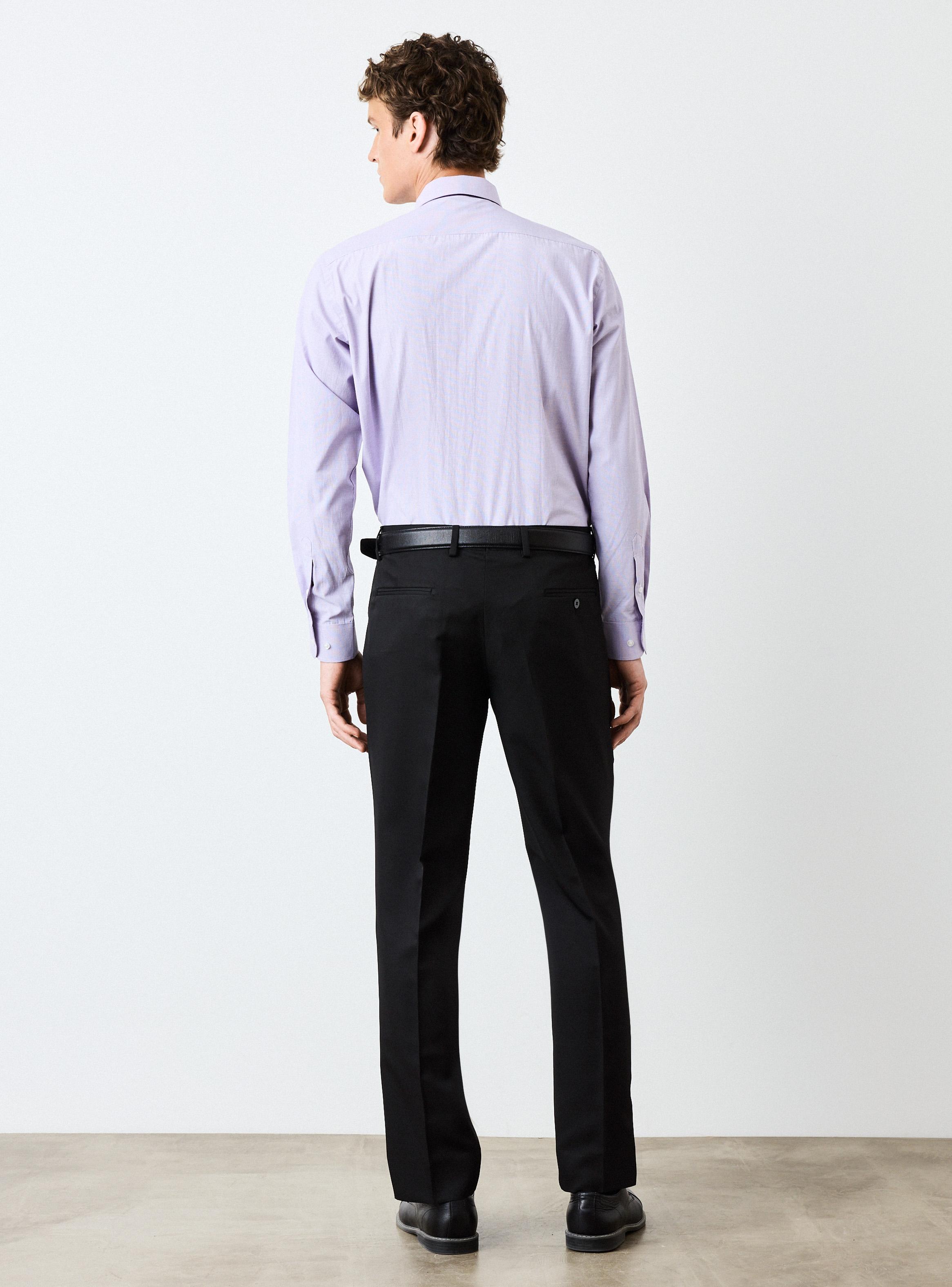 Camisa Texturada Espiga Semi Slim-5