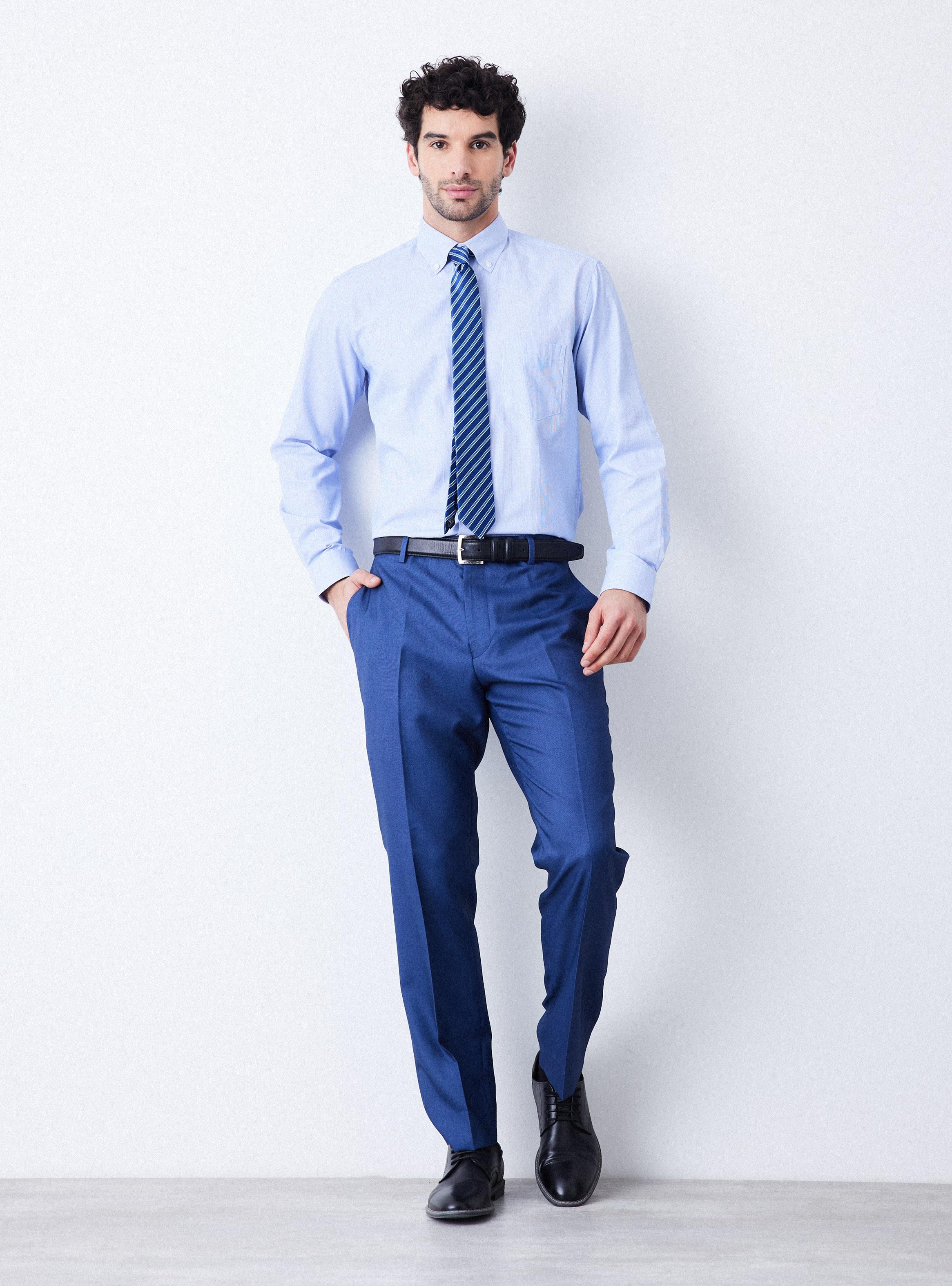 Camisa de Vestir Semi Slim Fantasias-4