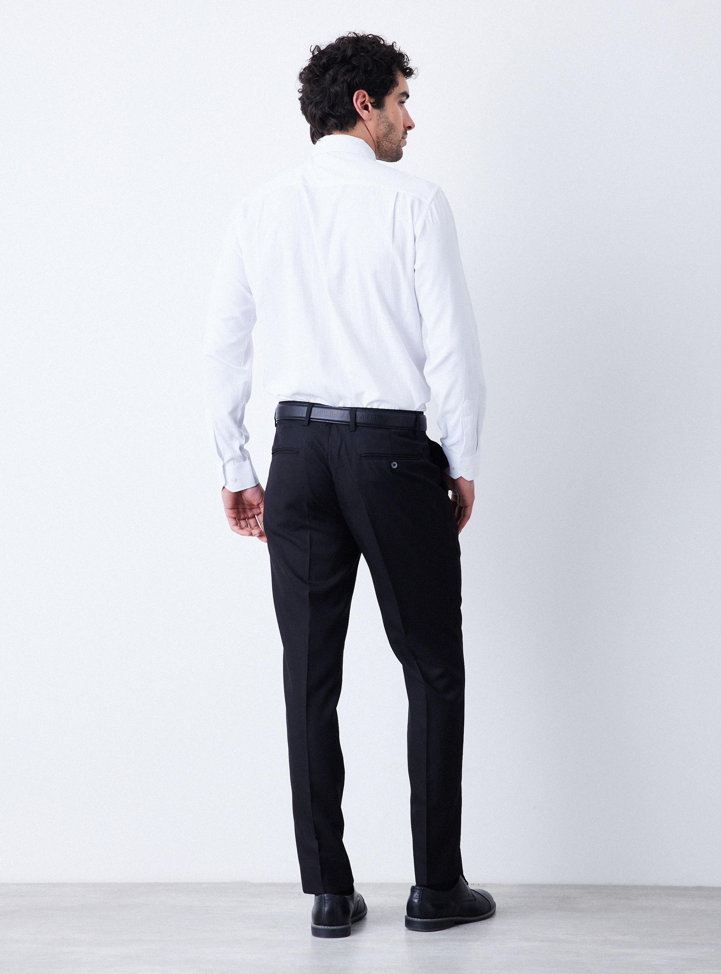 Camisa de Vestir Texturas Color Semi Slim-5