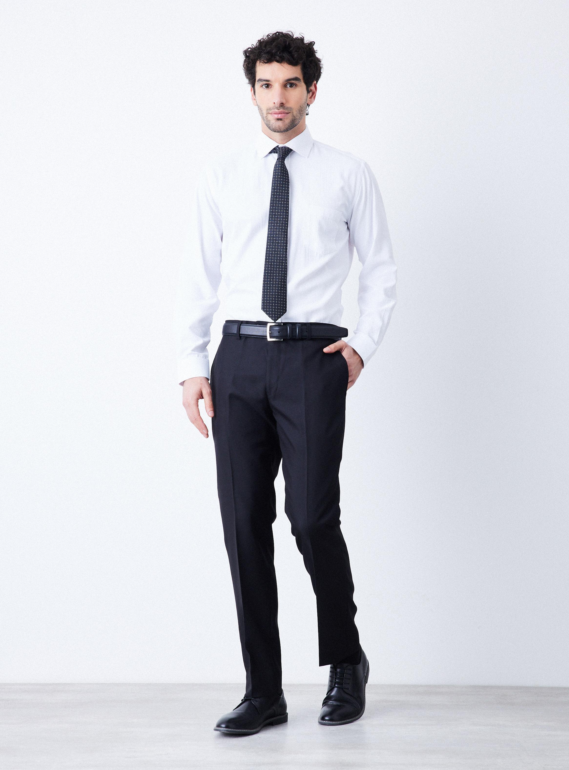 Camisa de Vestir Texturas Color Semi Slim-4