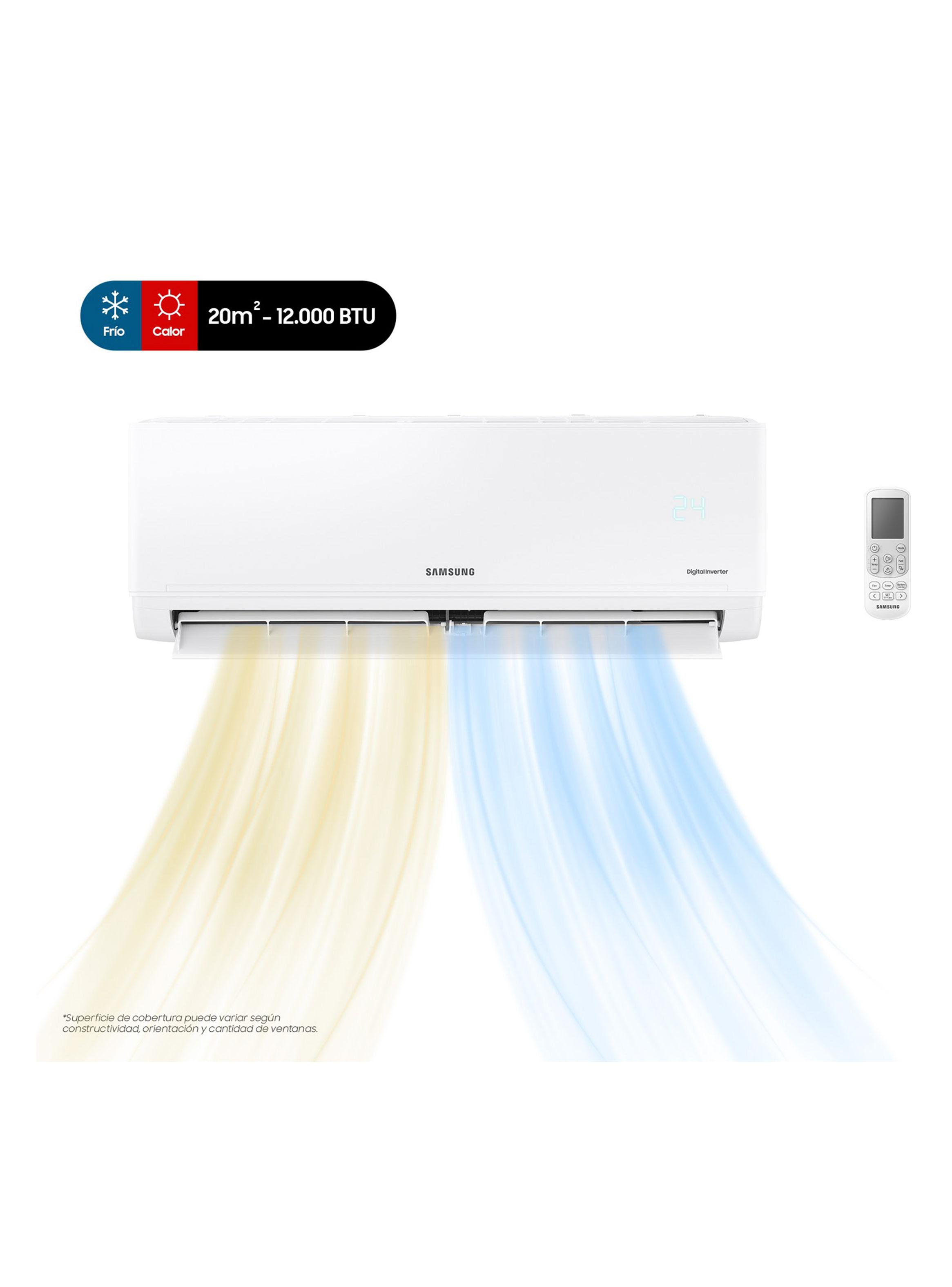 Aire Acondicionado Split 12000 BTU Inverter Frío-Calor-2