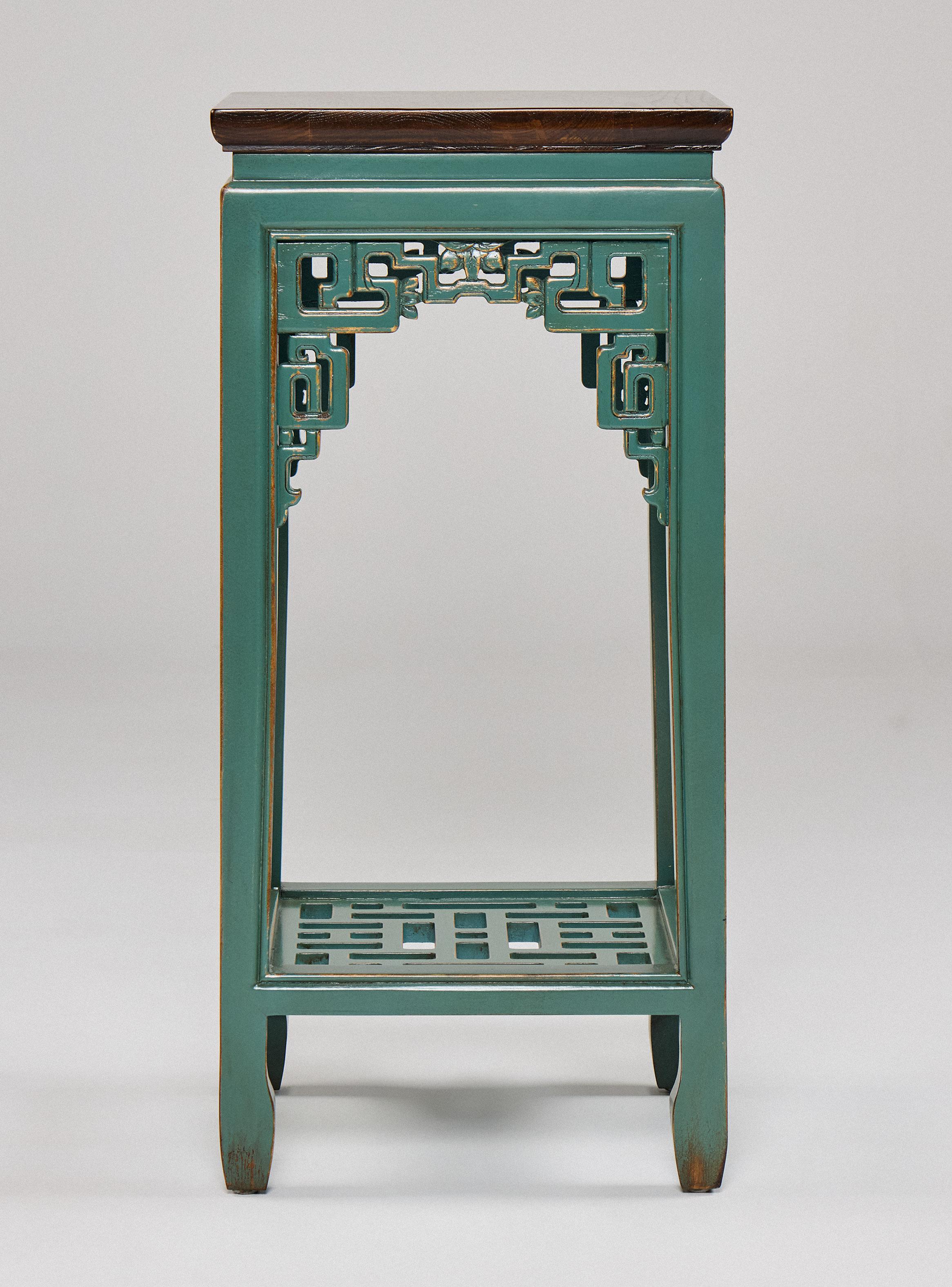 Mesa Lateral Antigüedad 36x36x76 cm-0