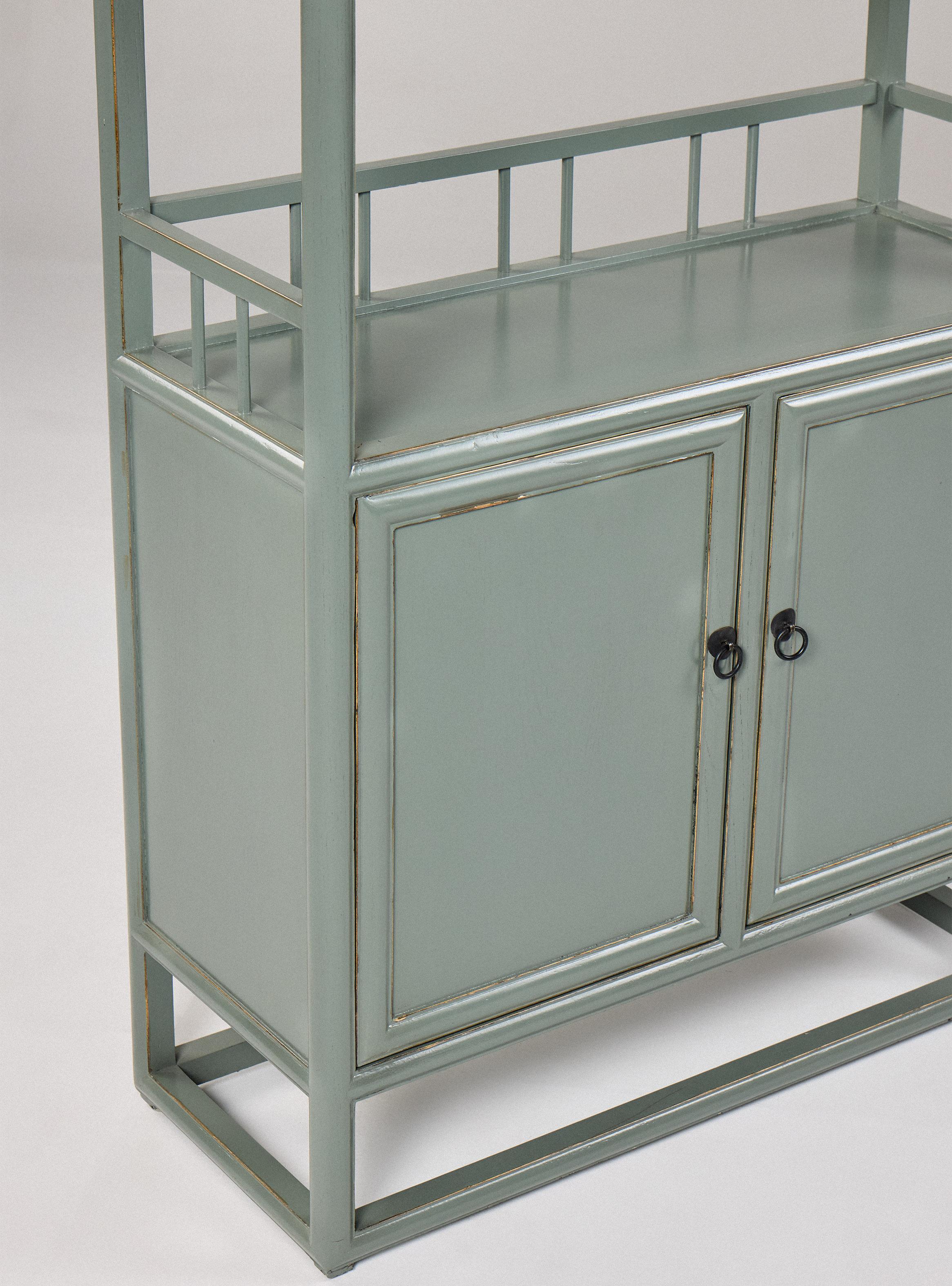 Repisa 2 Niveles Antigüedad 1 Green-2