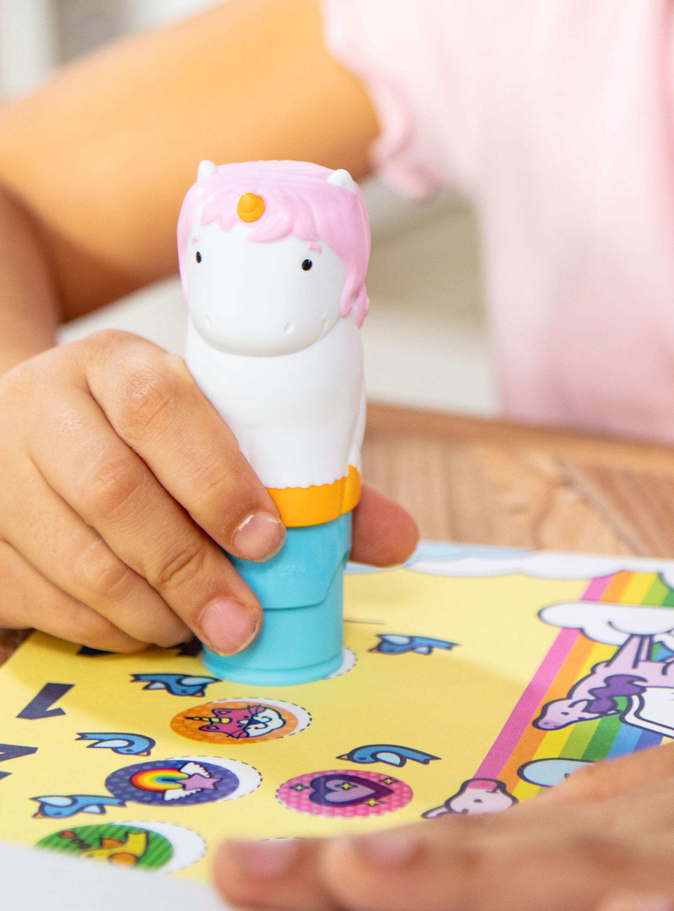 Estampador Wow con 300 Stickers Unicornio-3