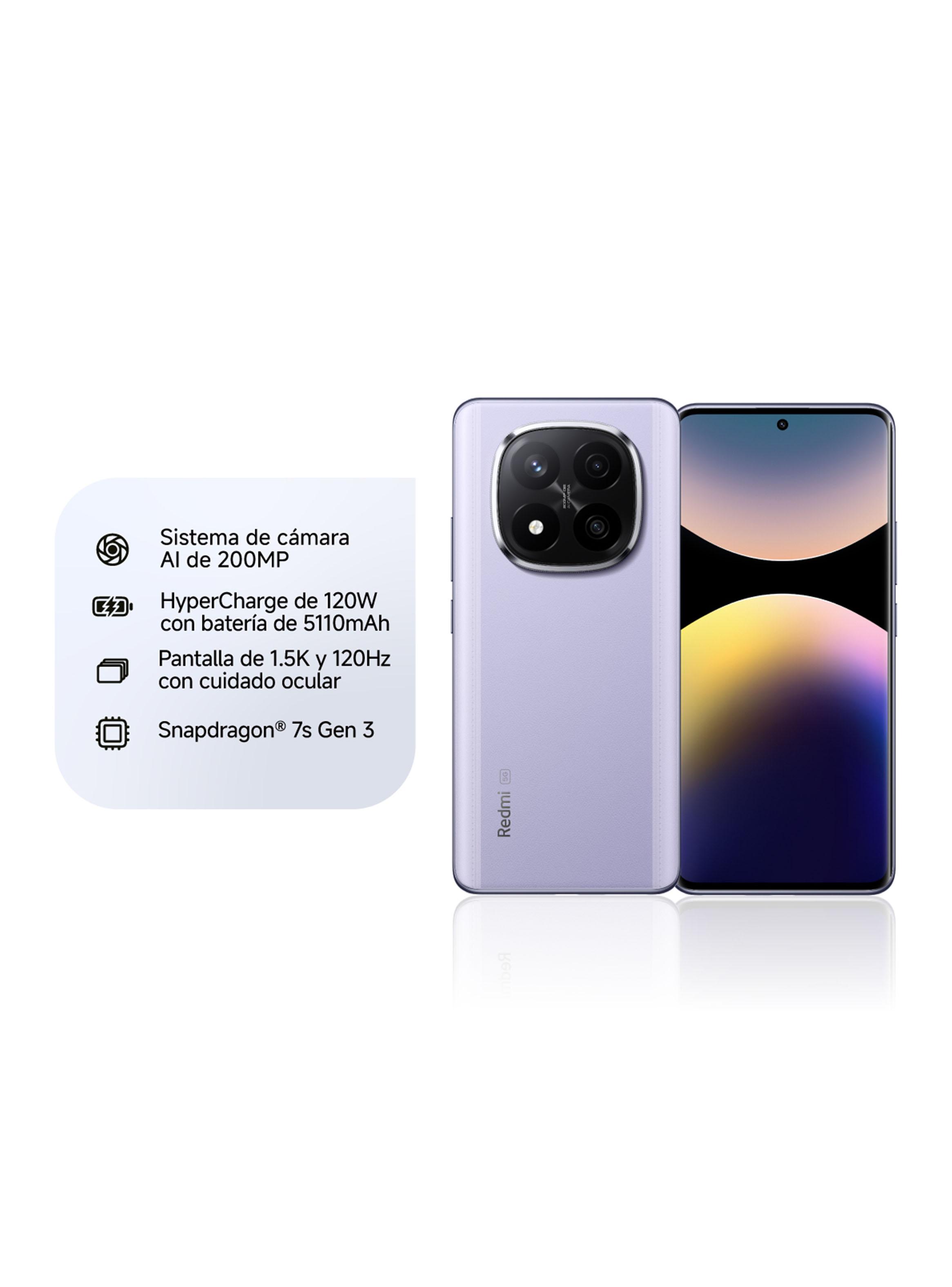 Smartphone Redmi Note 14 Pro+ 5G 256GB 6.6" Morado Liberado-4