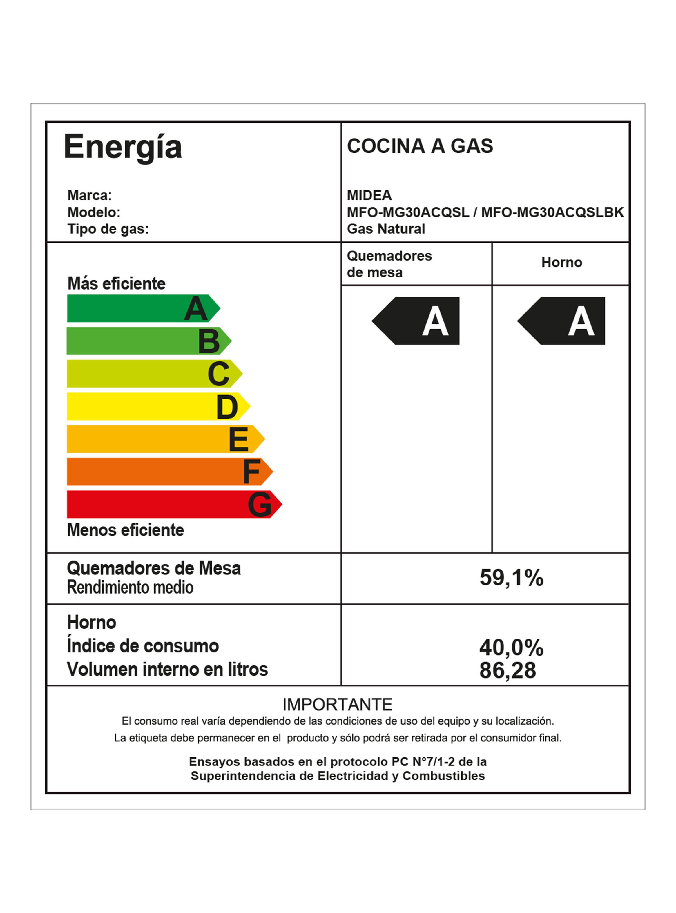 Cocina a Gas 5 Quemadores MFO-MG30ACQSL Silver-5