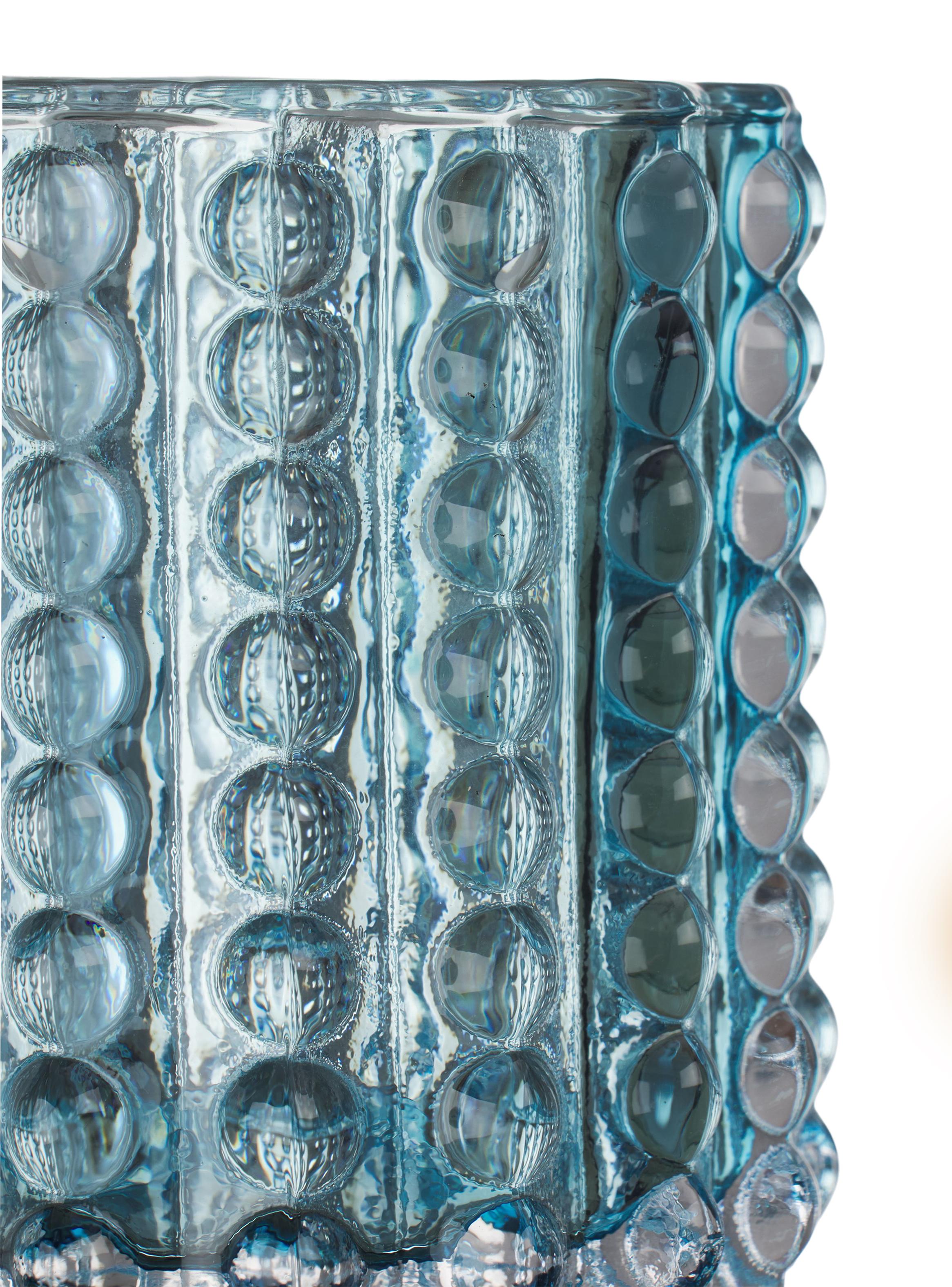 Porta Vela Aqua Celeste Puntos-2