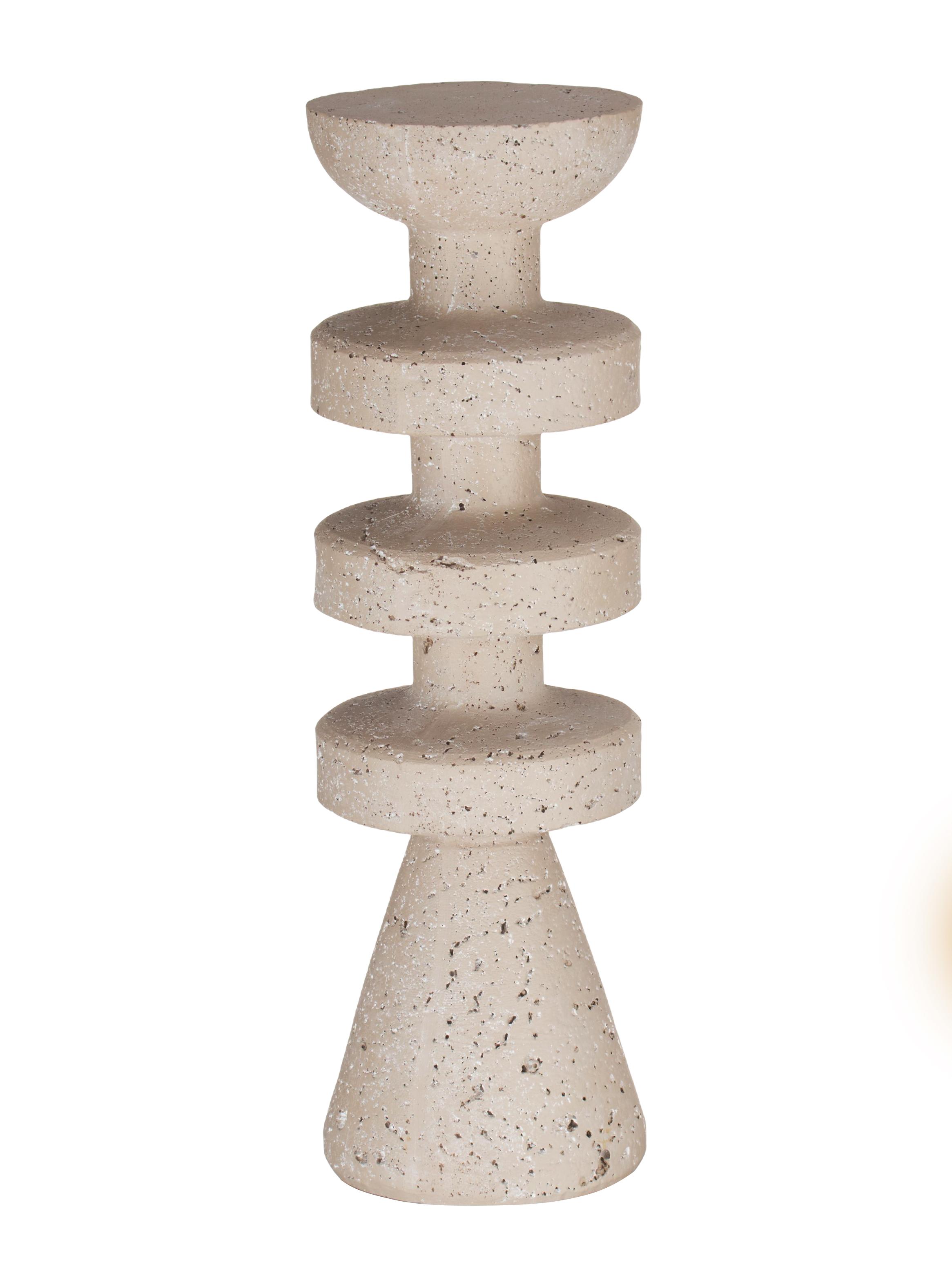 Candelabro Tribal M 9x9x29 cm-0