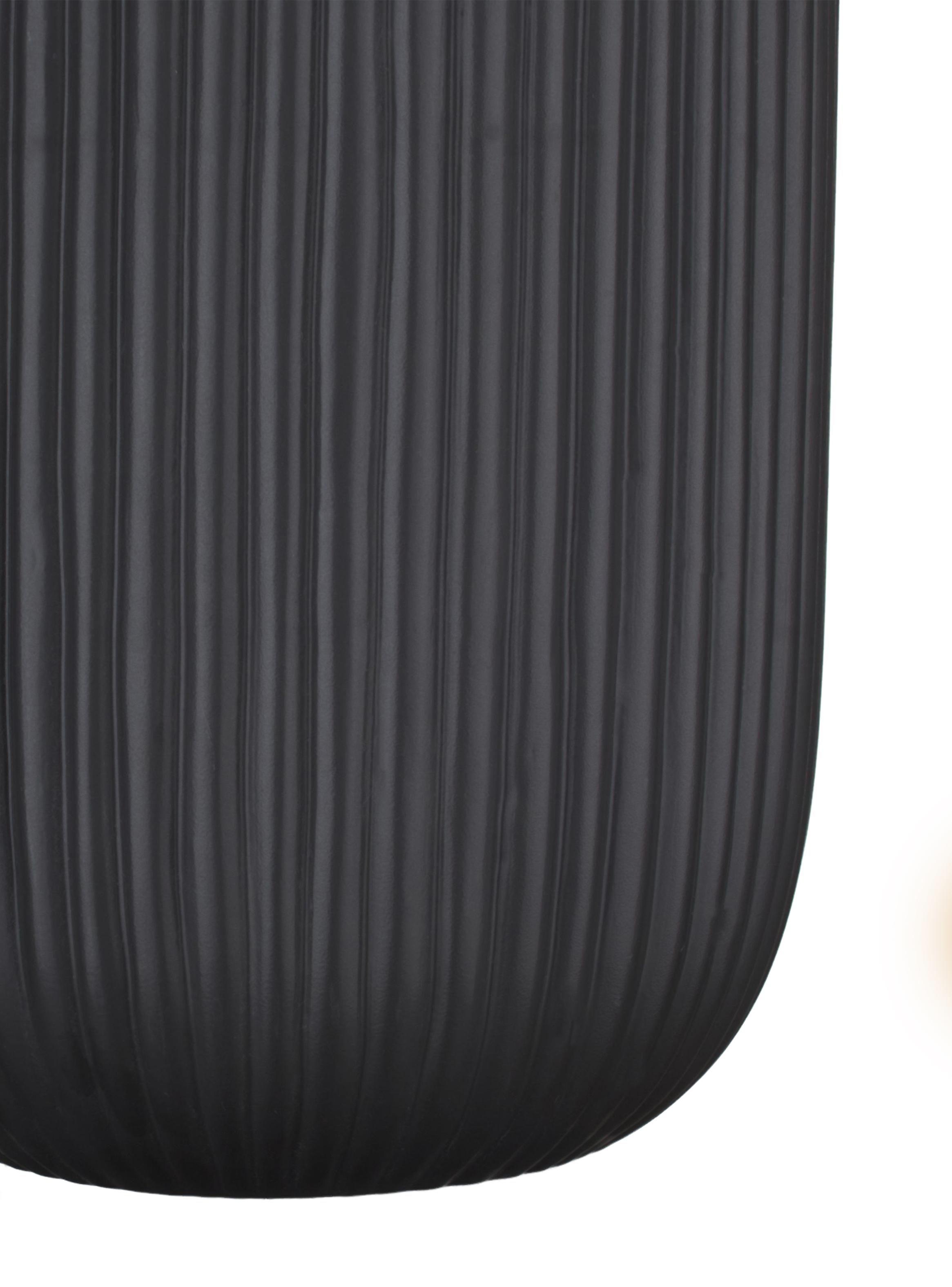 Jarrón Tribal Negro 35 cm-2