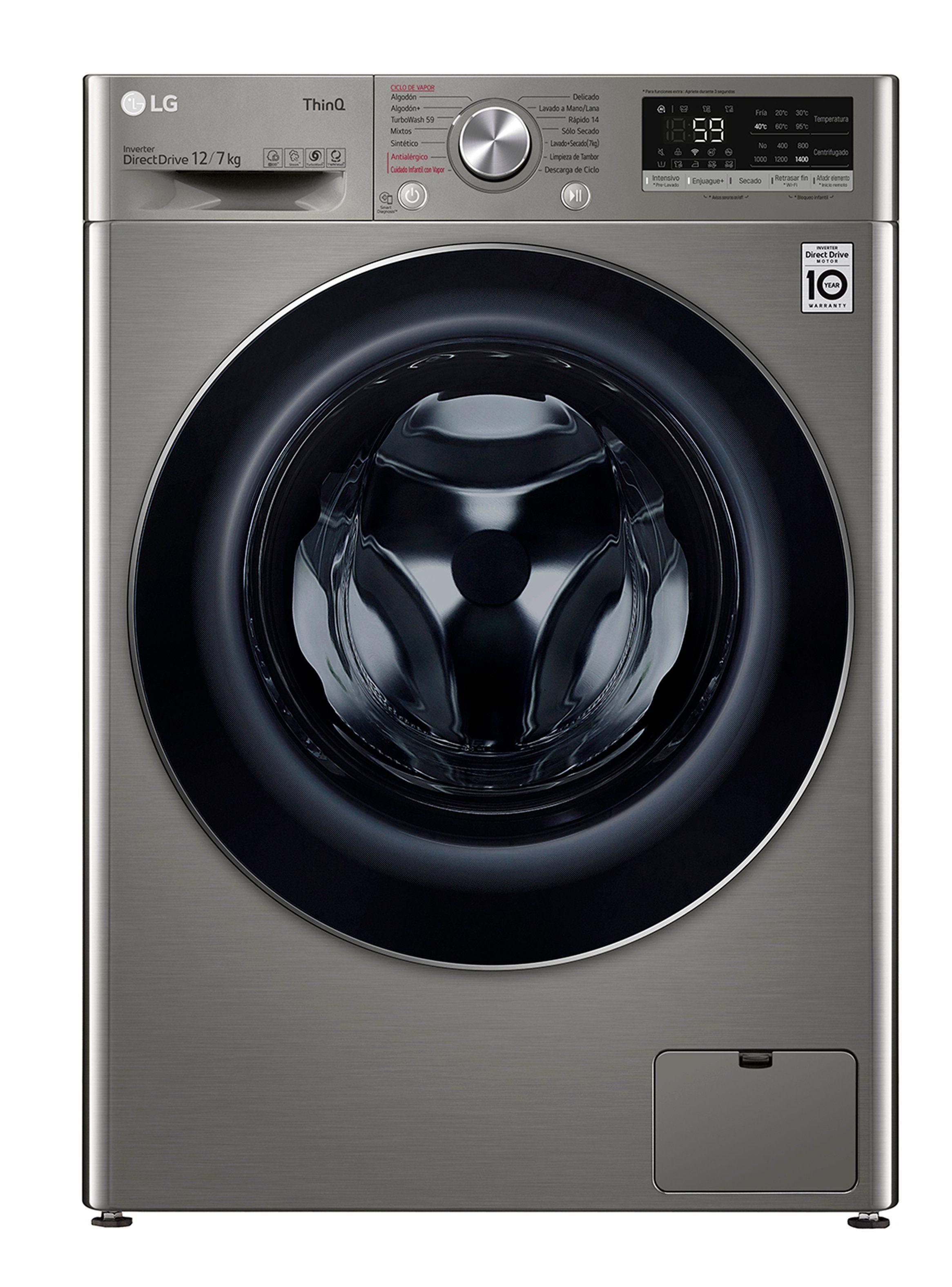 Lavadora-Secadora Carga Frontal 12/7 Kg WD12VVC4S6C-0