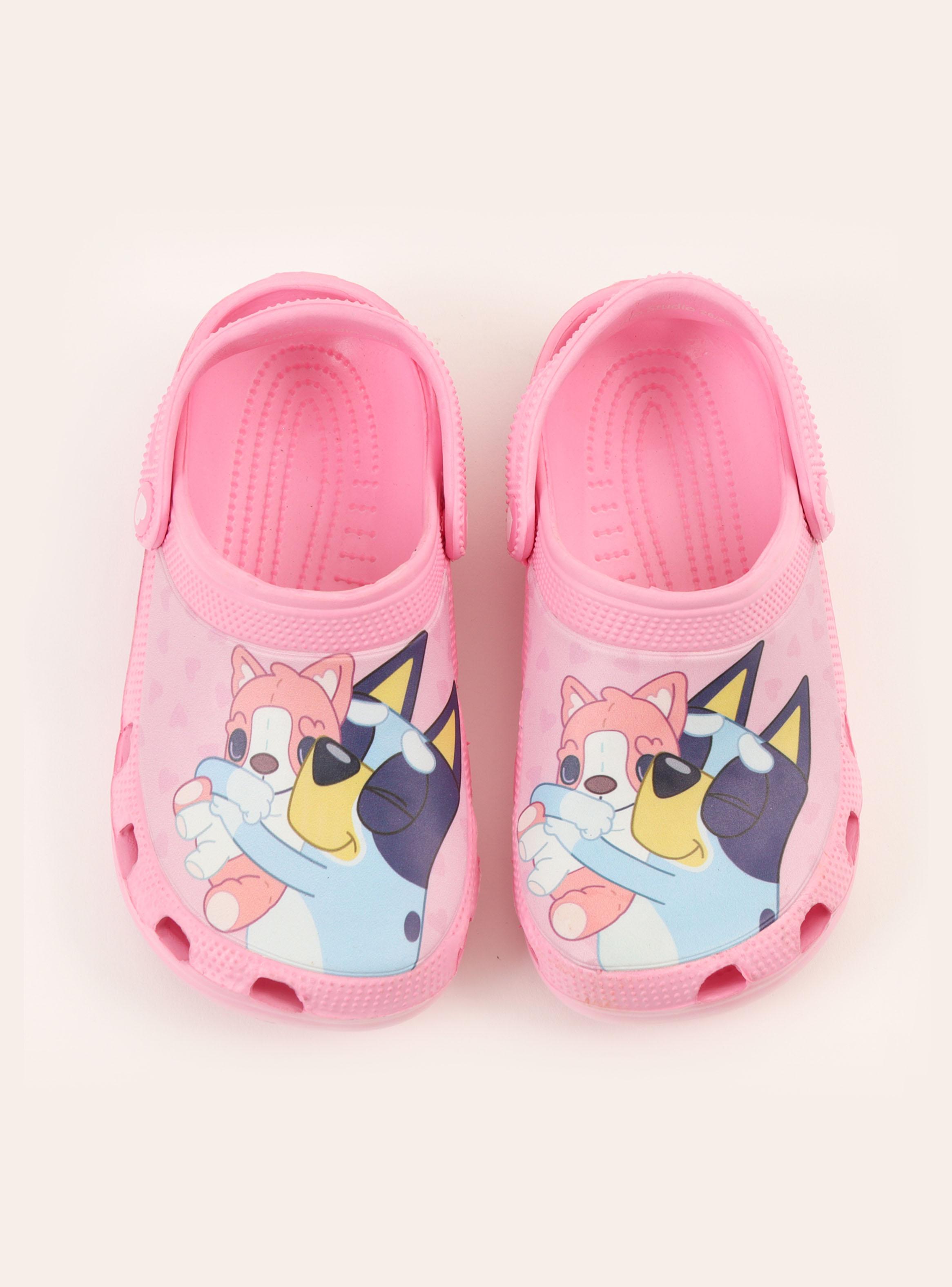 Zueco Pink Toddlera Bluey Niña-4