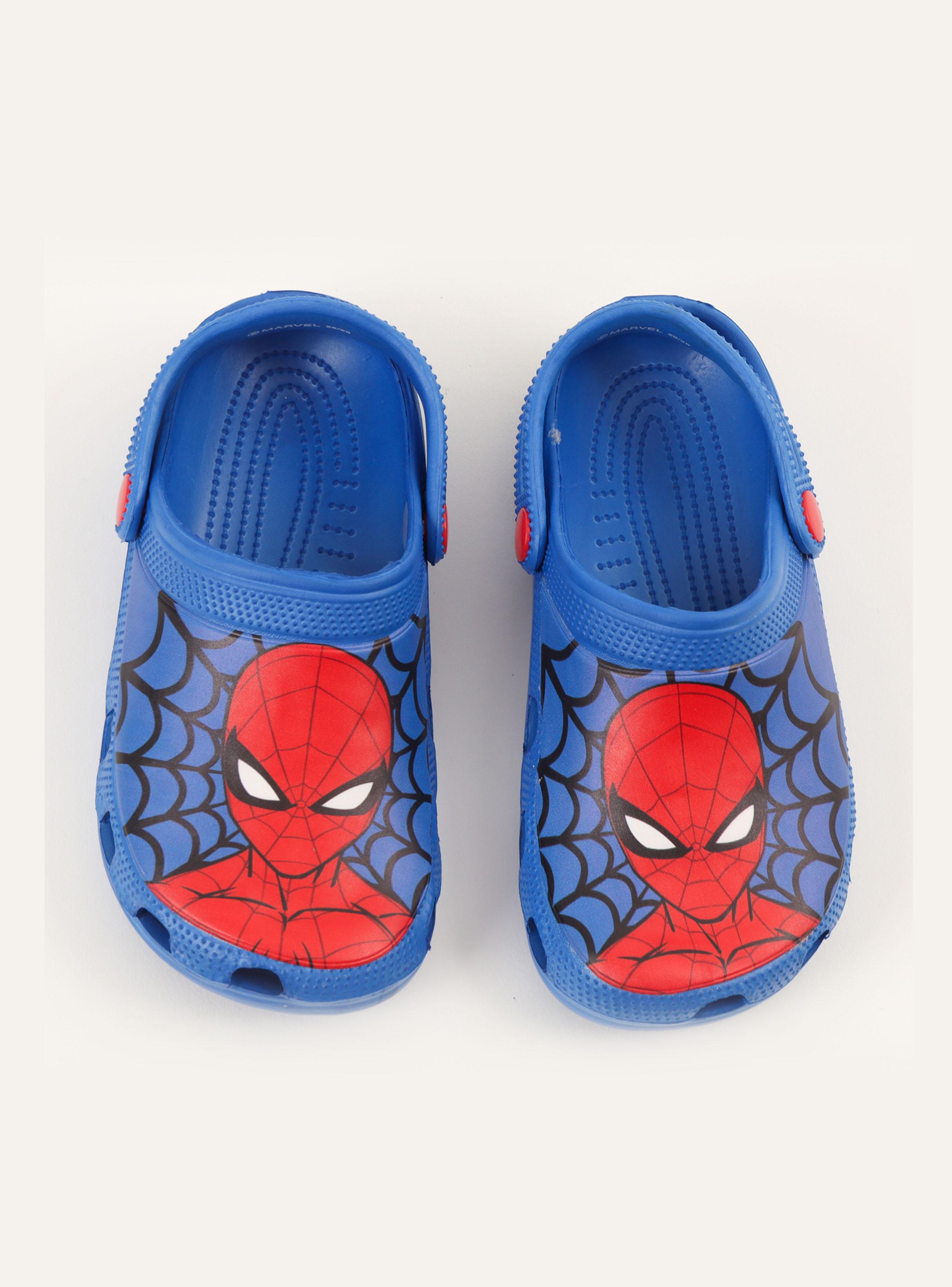 Zueco Estampado Hombre Araña Niño-4