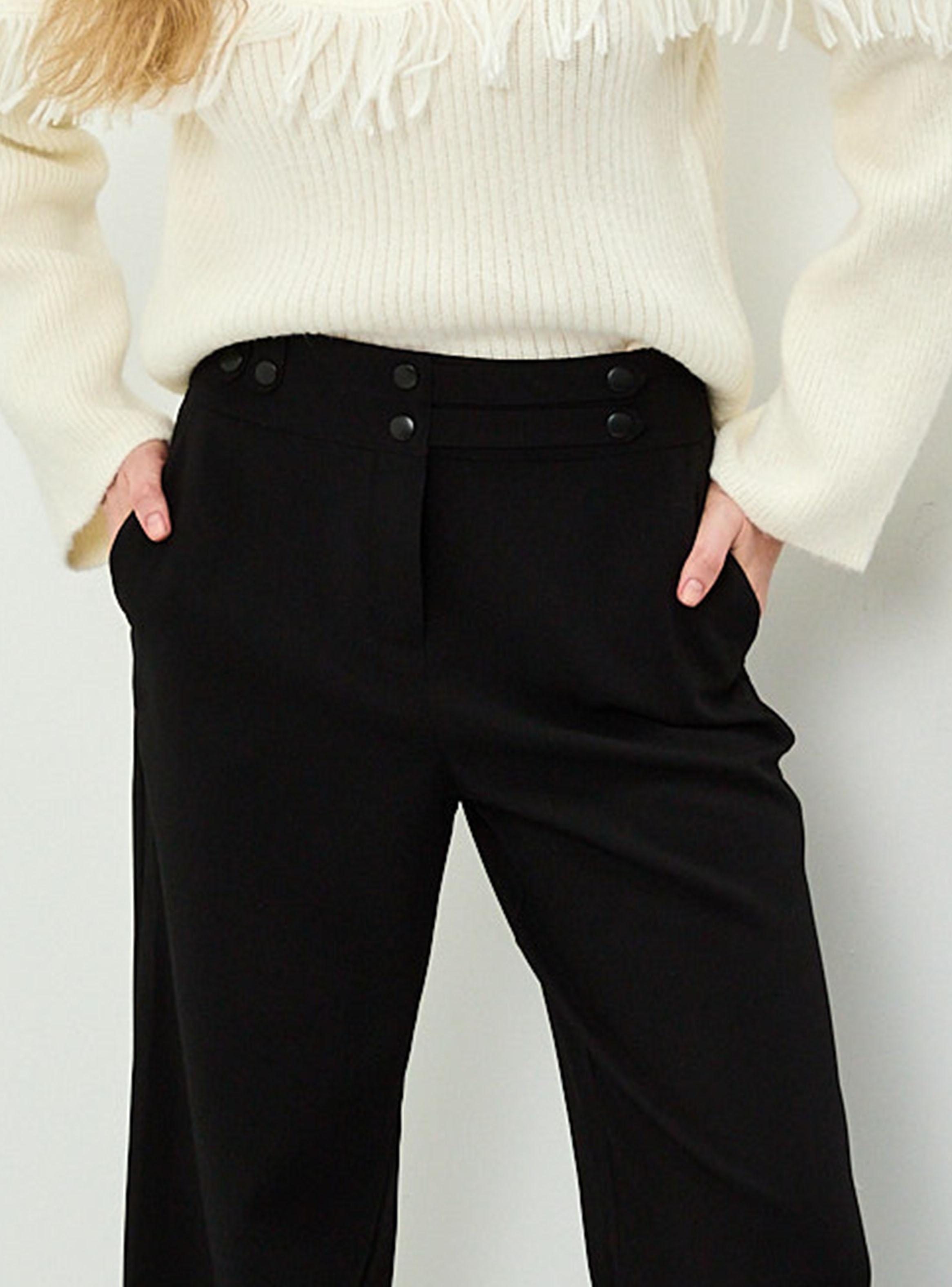 Pantalón Holgado Botones-2