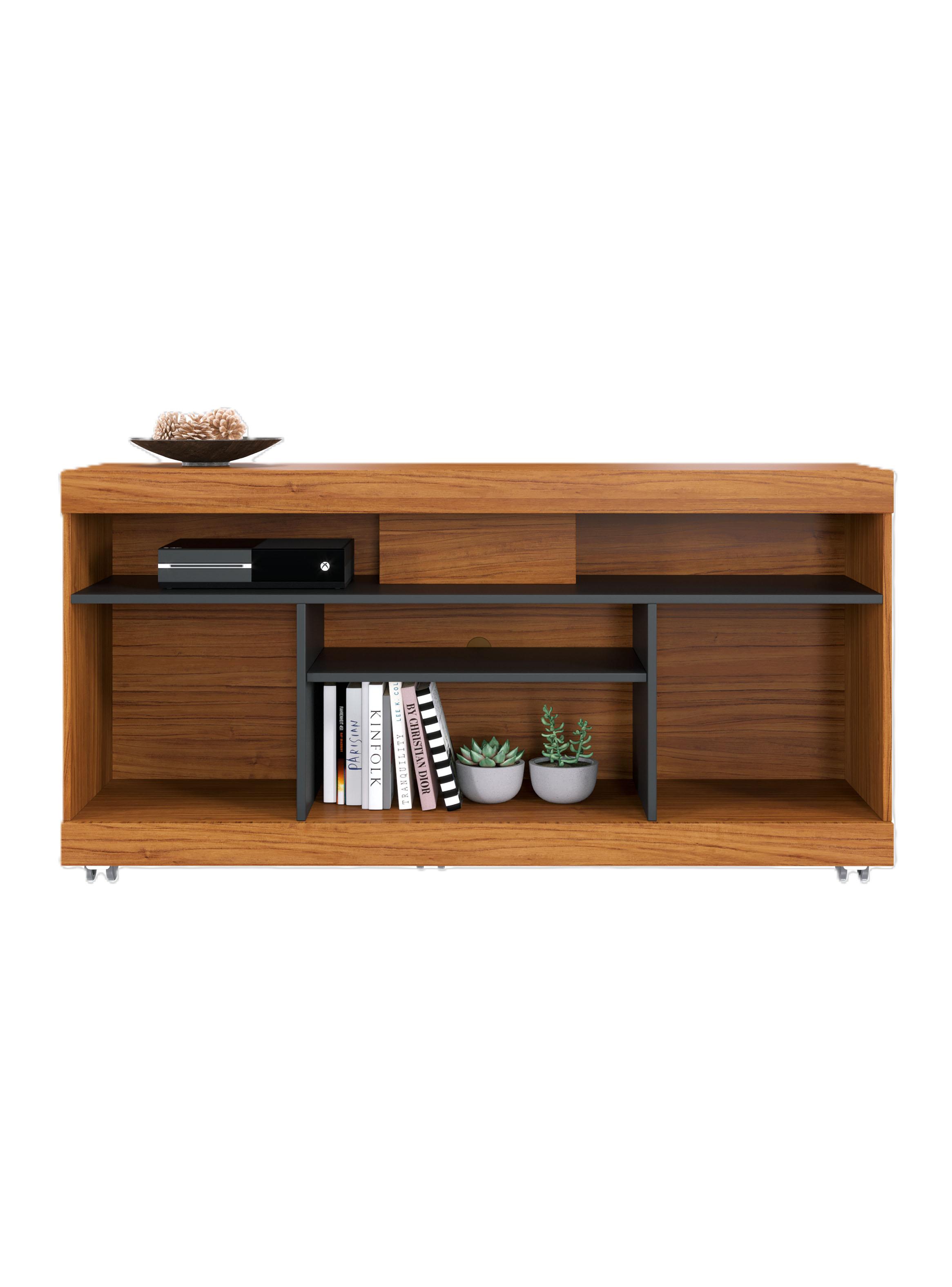 Rack Yara TV 47" 2 Puertas Negro-2