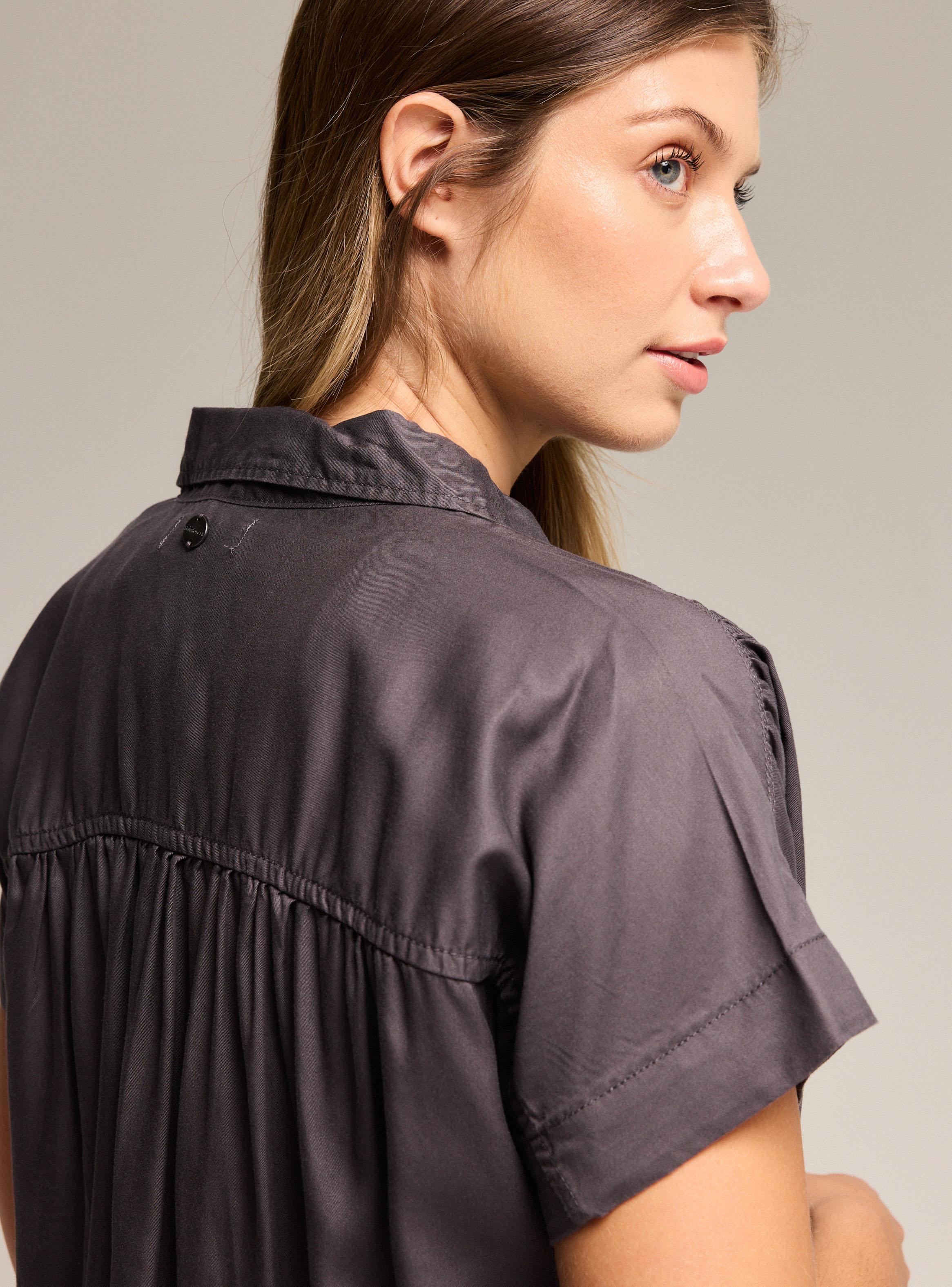 Blusa Manga Corta Botón-3