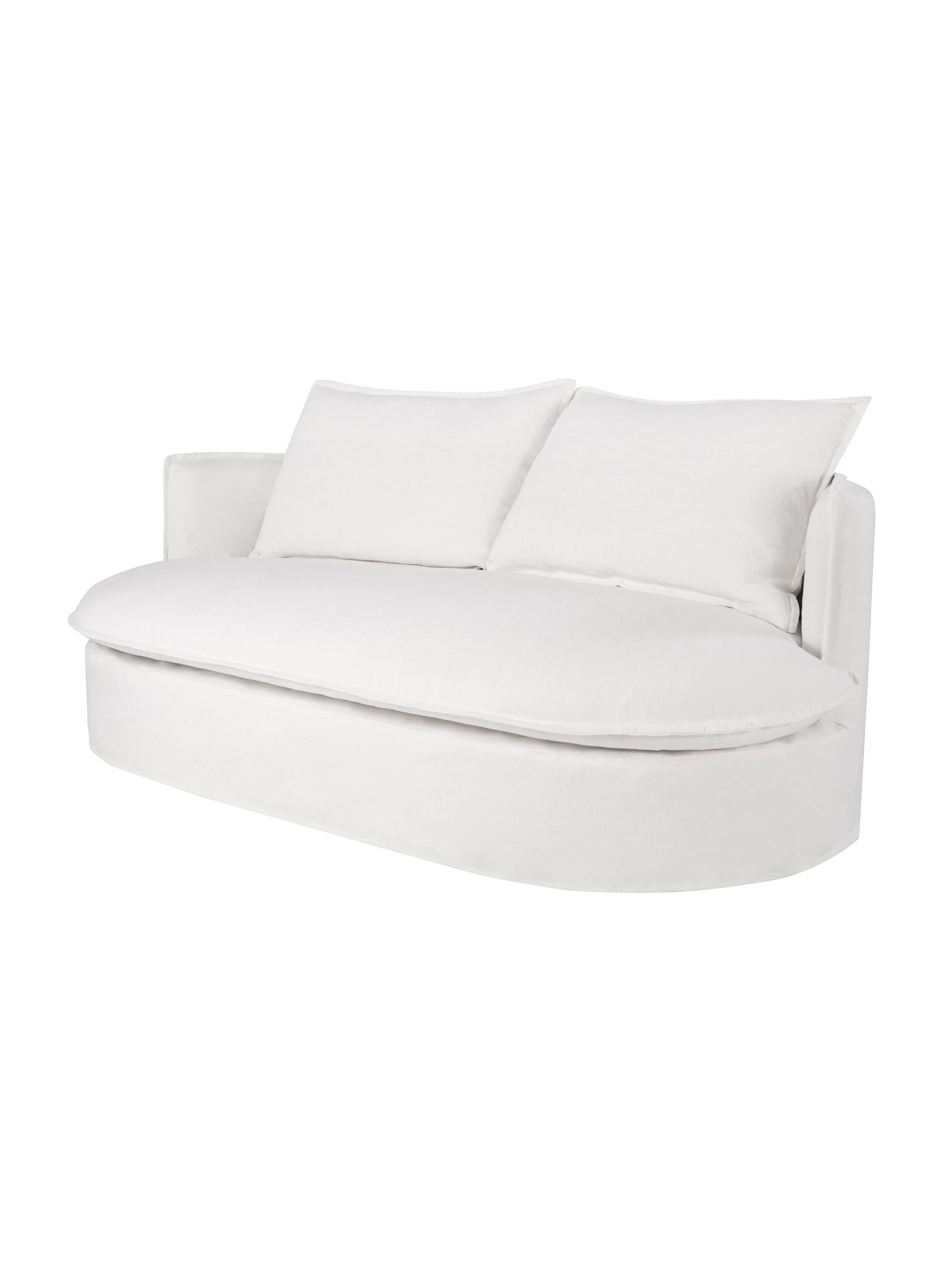 Sofá Curvo Lino 3 Cuerpos-3