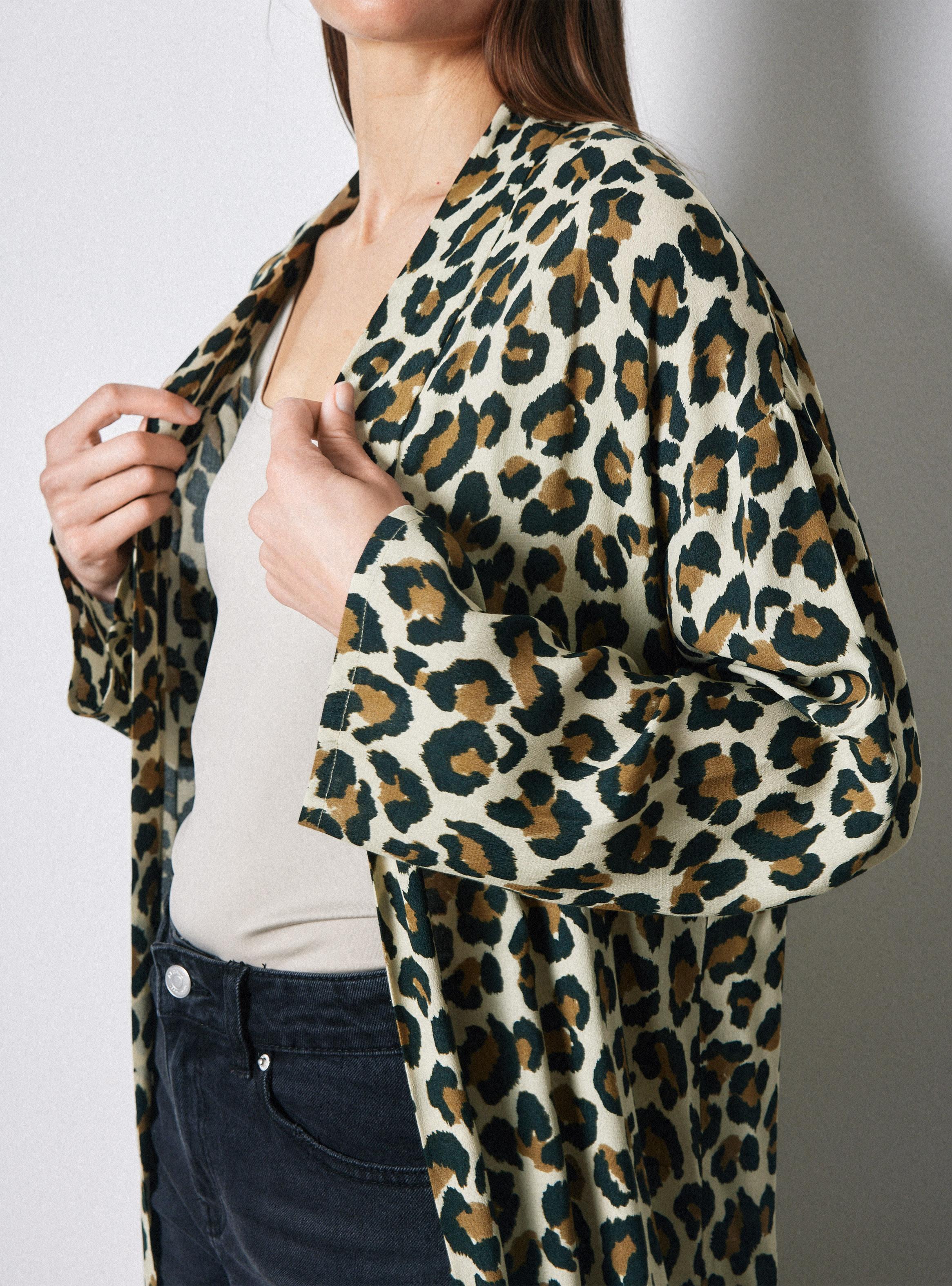 Blusa Kimono Largo Estampado-2