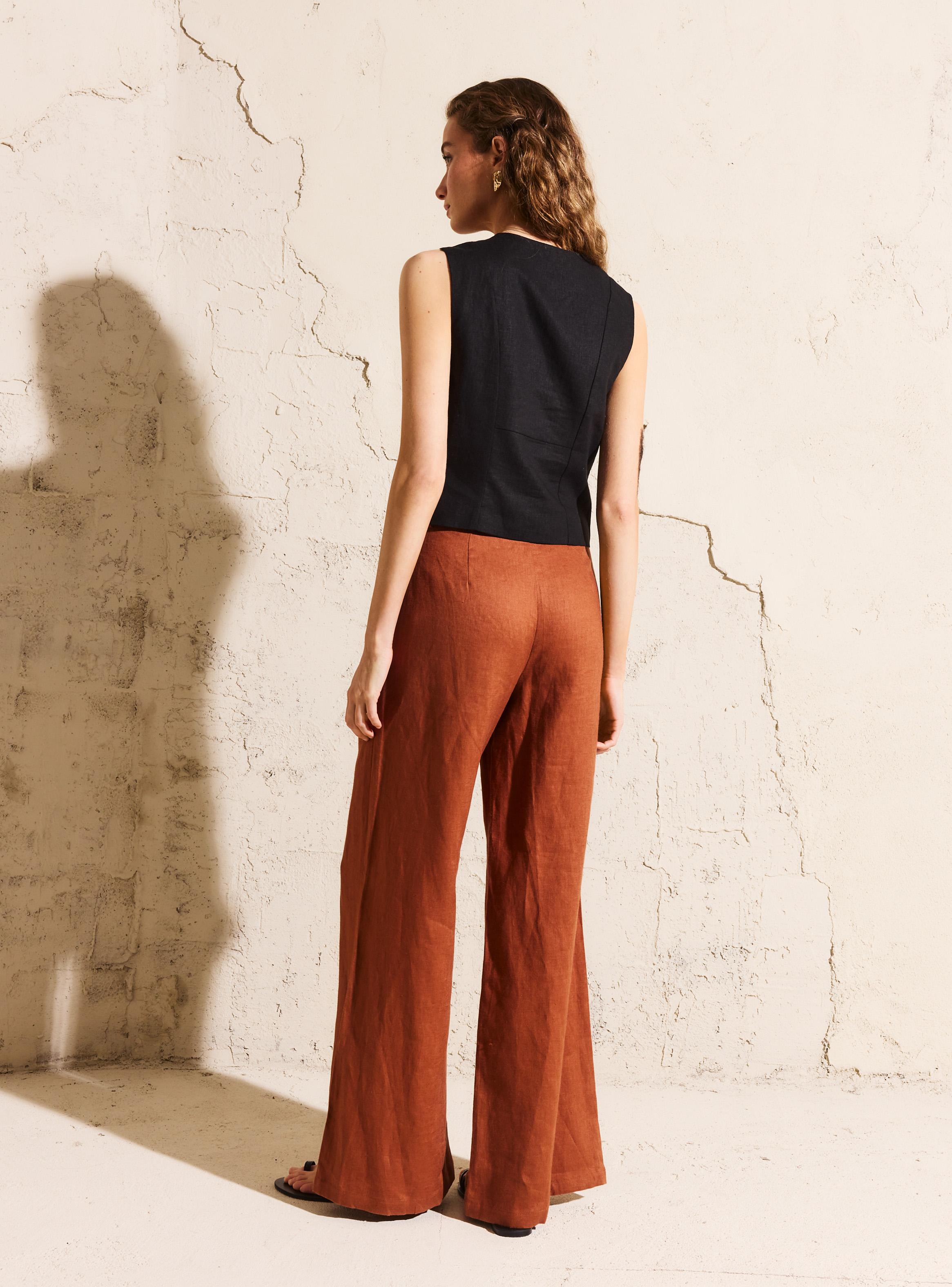 Blazer Vest Crop Colección María Pombo-5