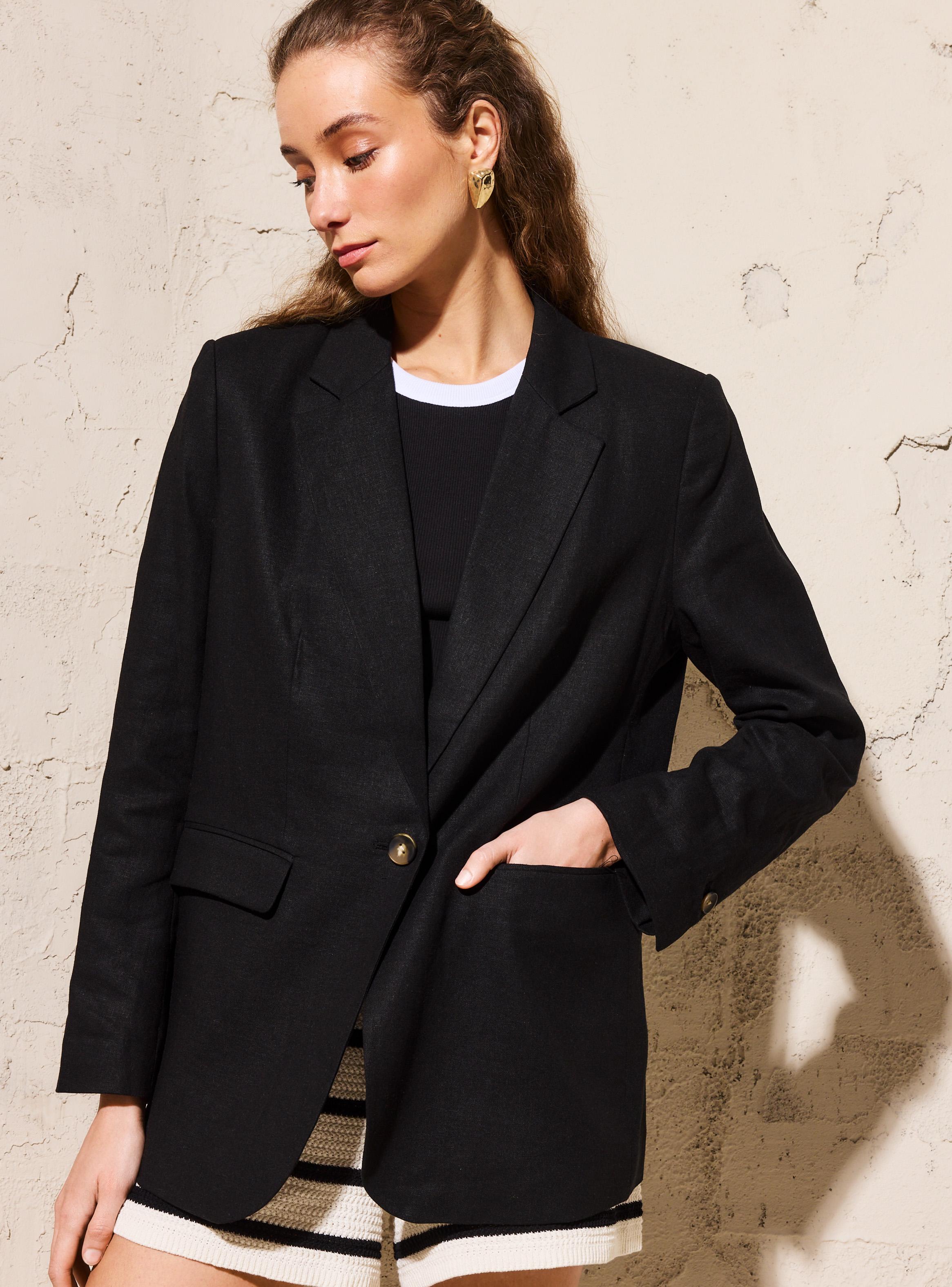 Blazer Fluido Colección María Pombo-3
