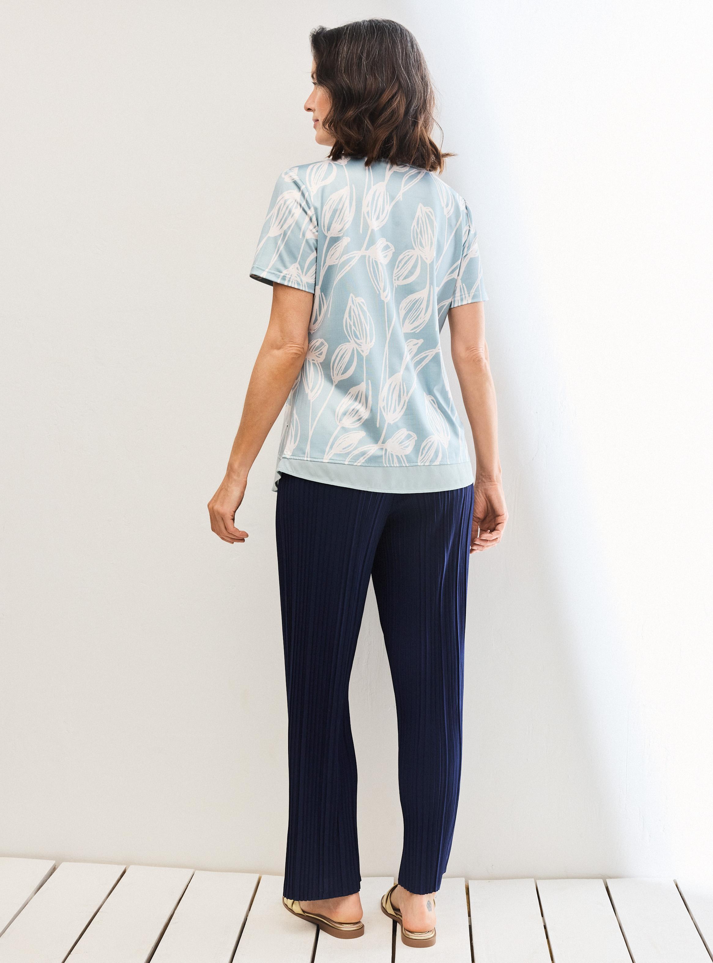 Polera Escote con Pabilos Cruzados-5