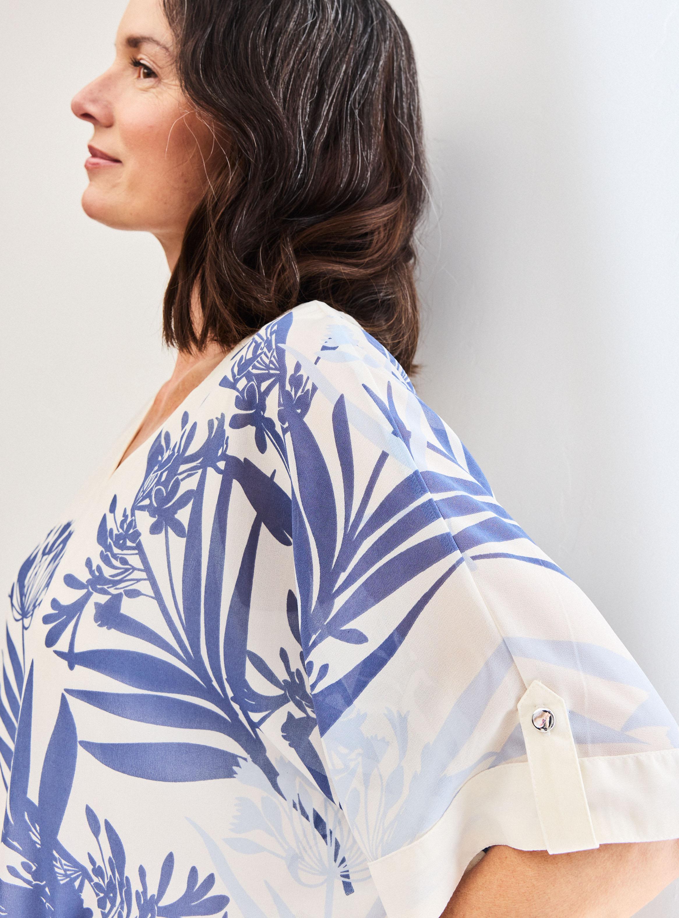 Blusa Gasa con Top Interior-3