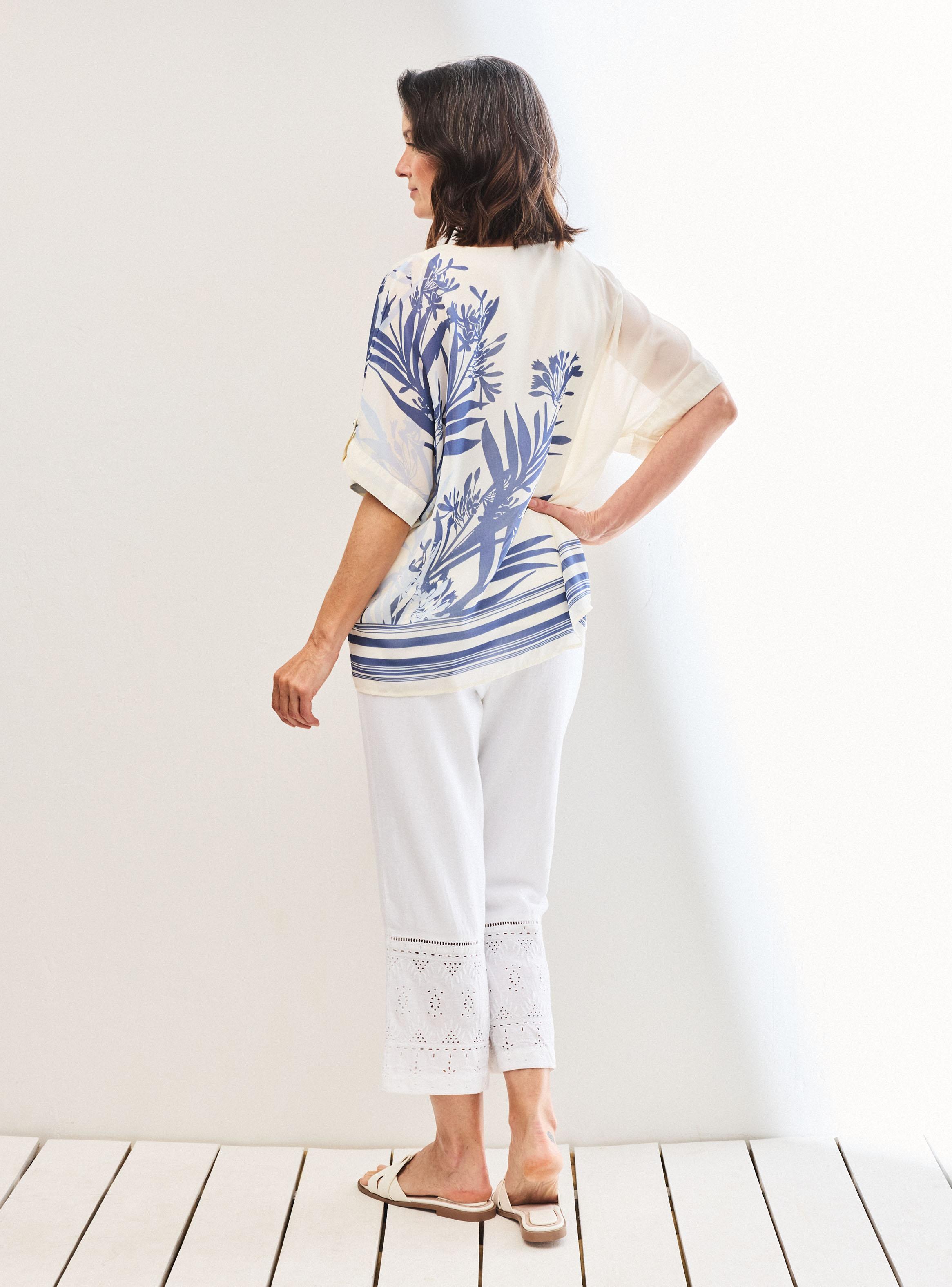 Blusa Gasa con Top Interior-5