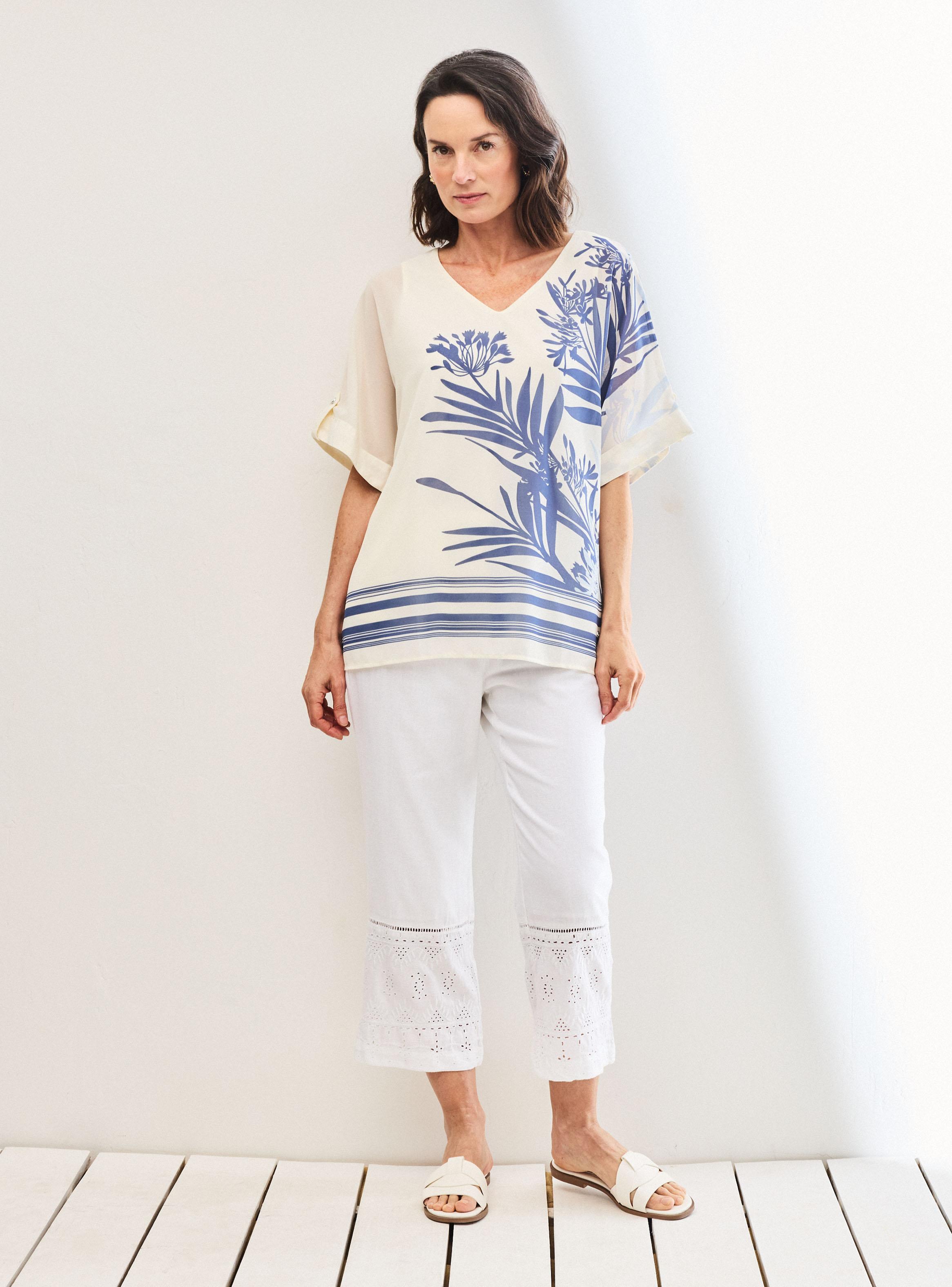Blusa Gasa con Top Interior-4