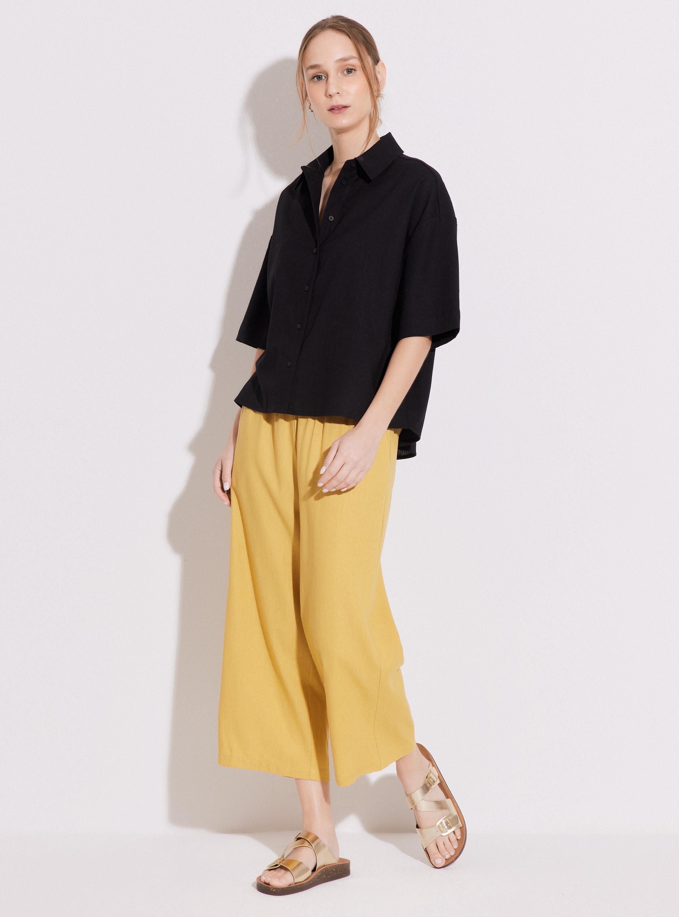 Blusa Camisa Lino-4