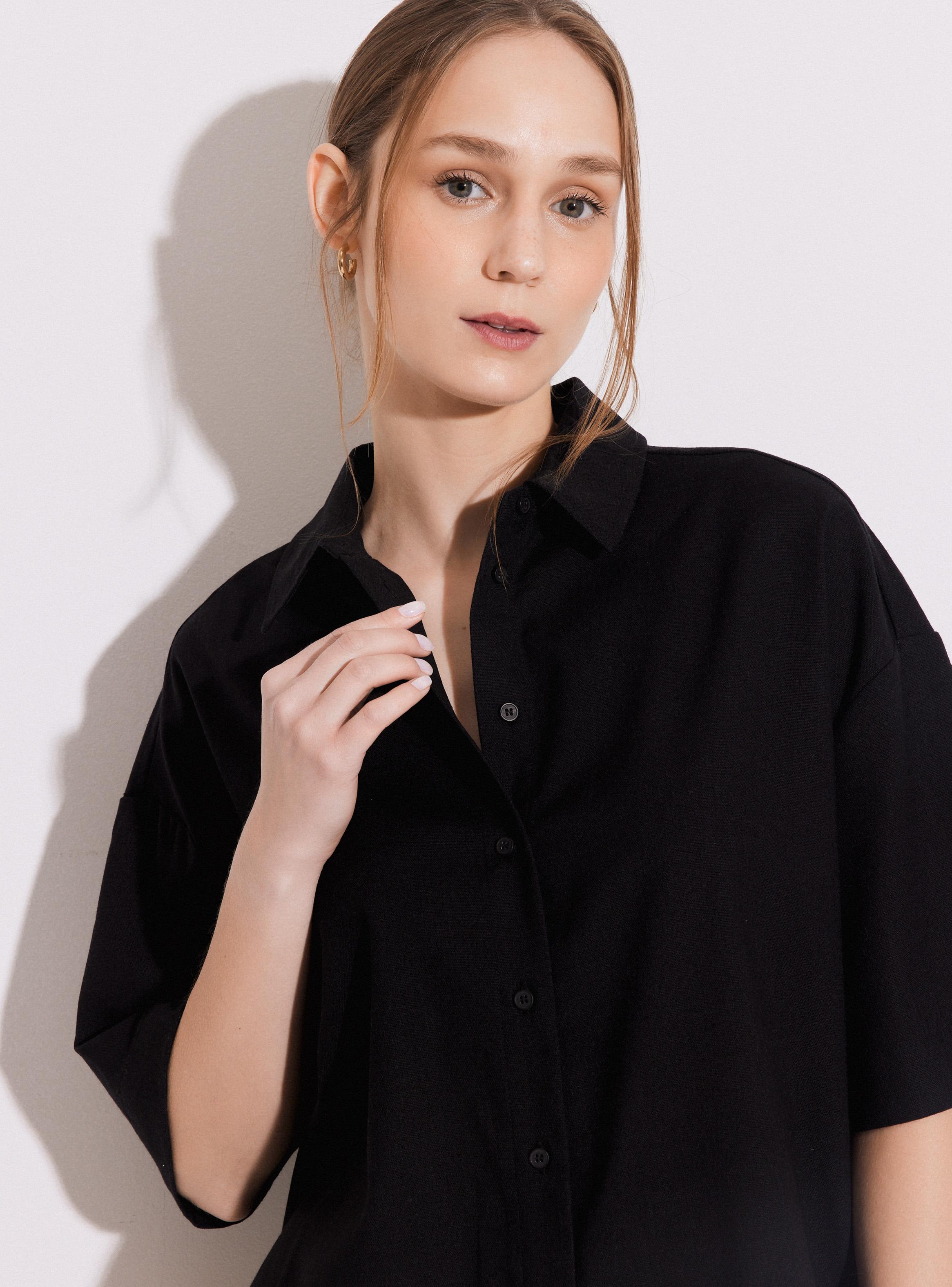 Blusa Camisa Lino-2