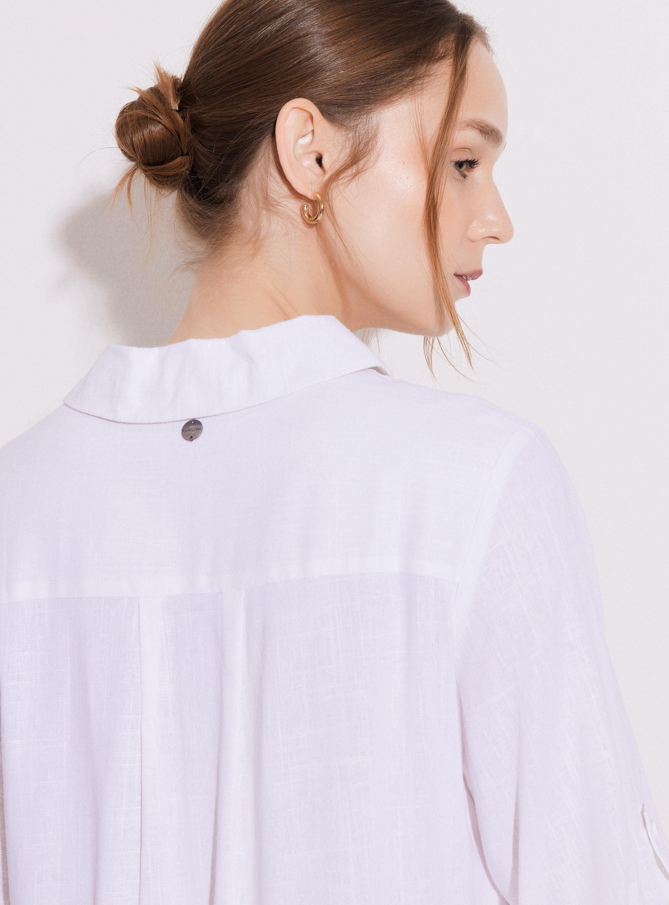 Blusa Camisa Larga-3