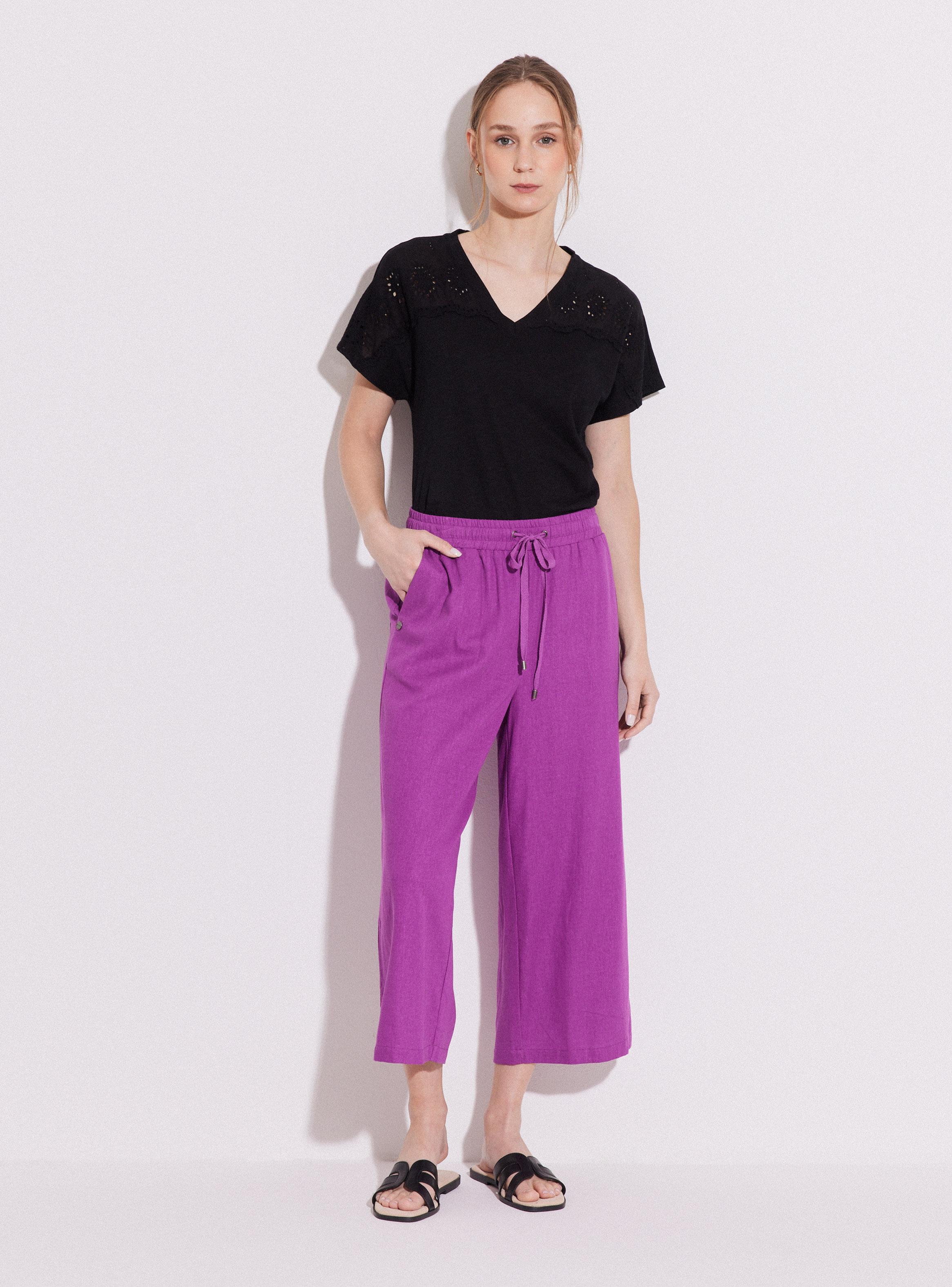 Polera Bordado de Flor-4