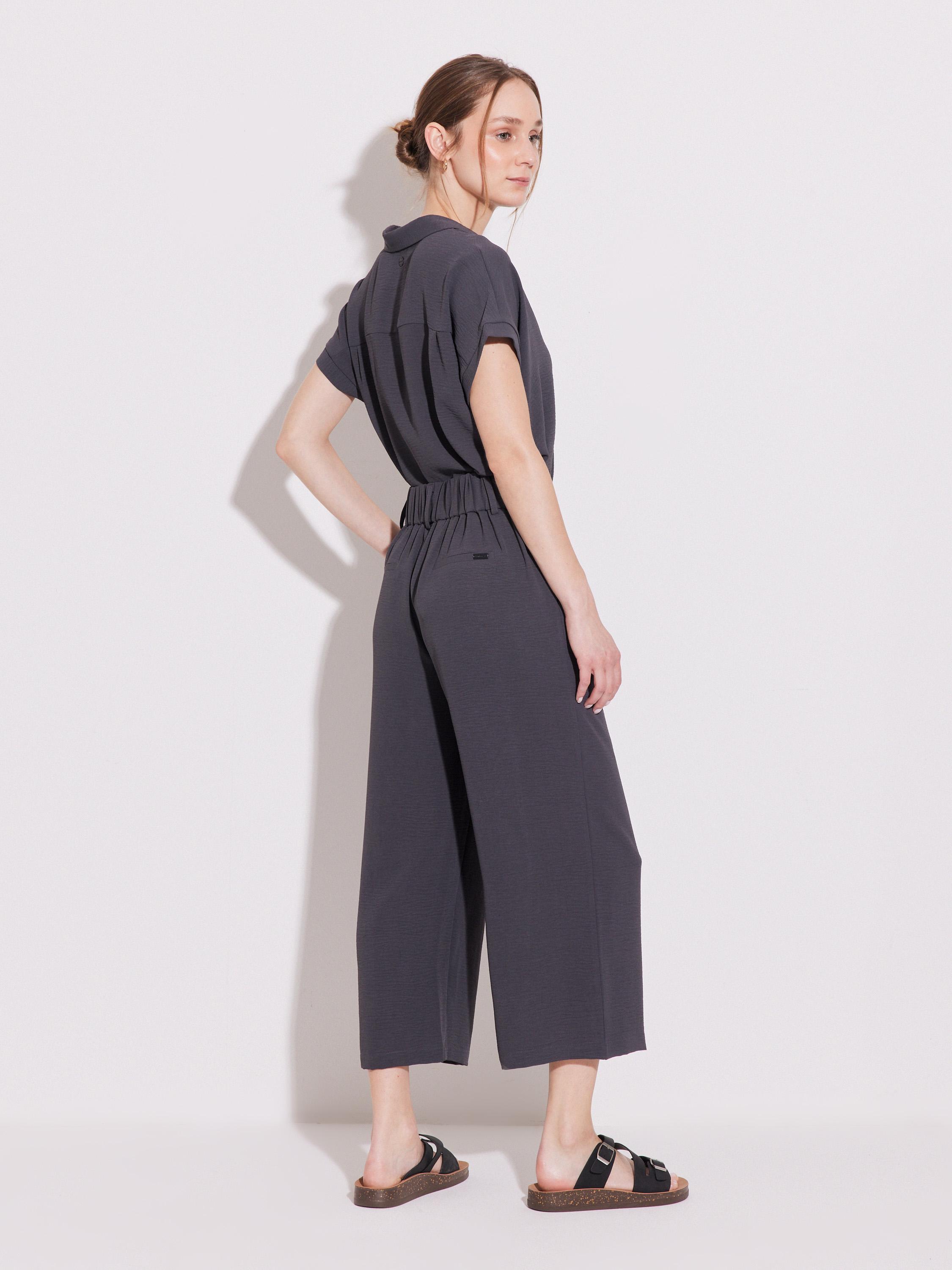Pantalón Relajado Wide Leg-5