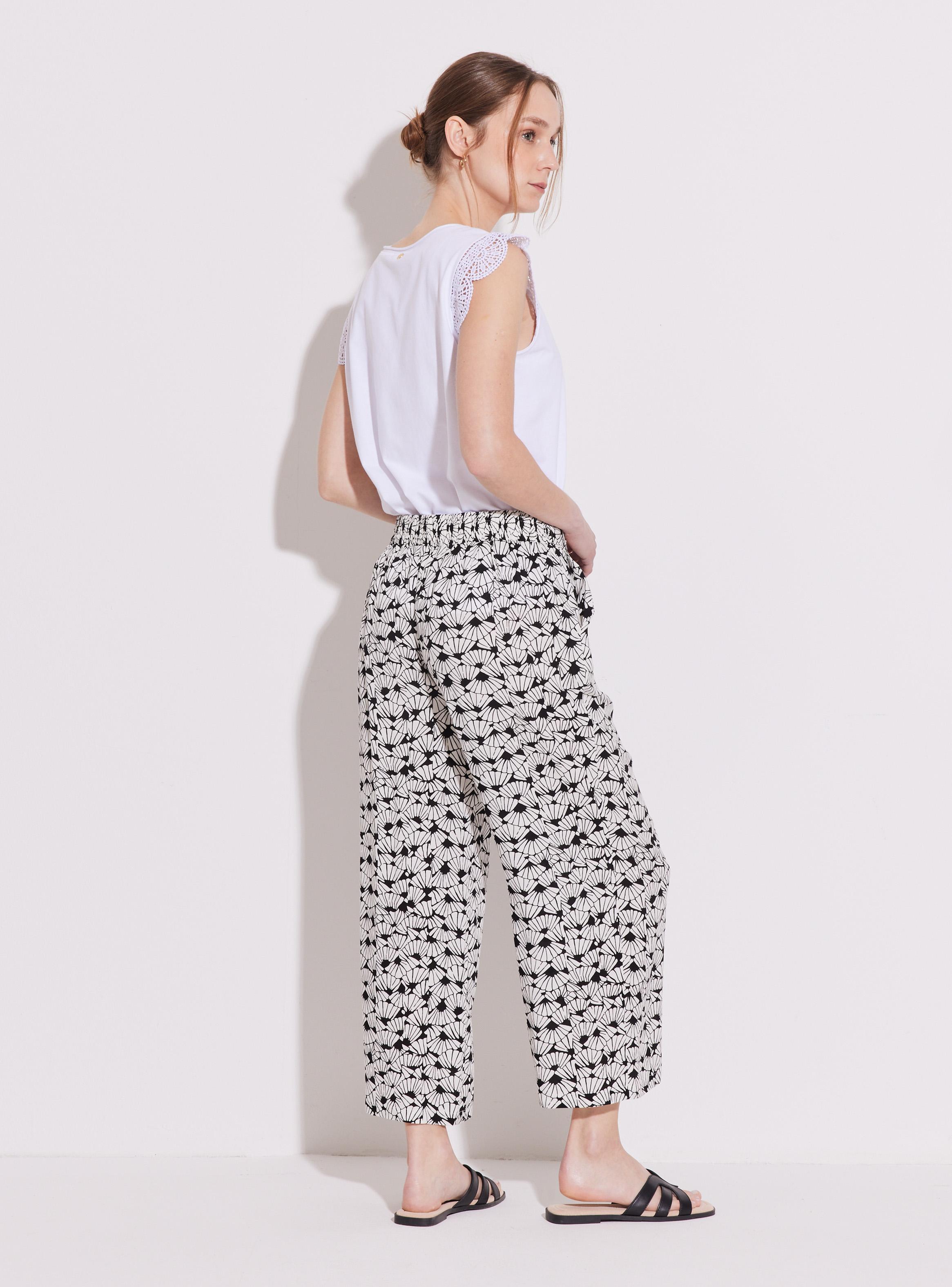 Pantalón Mom Print-5