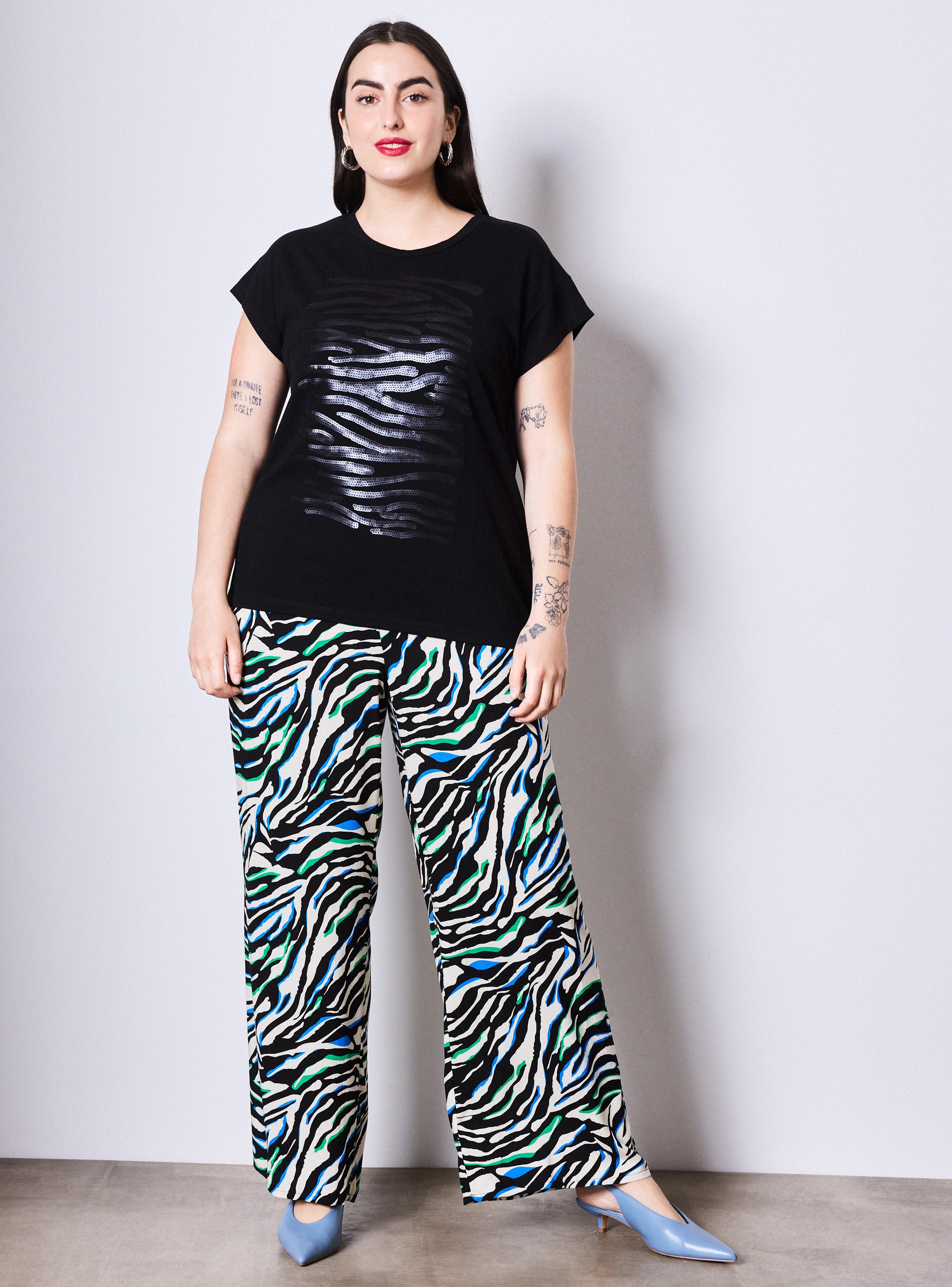 Polera con Gráfica de Lentejuelas-4