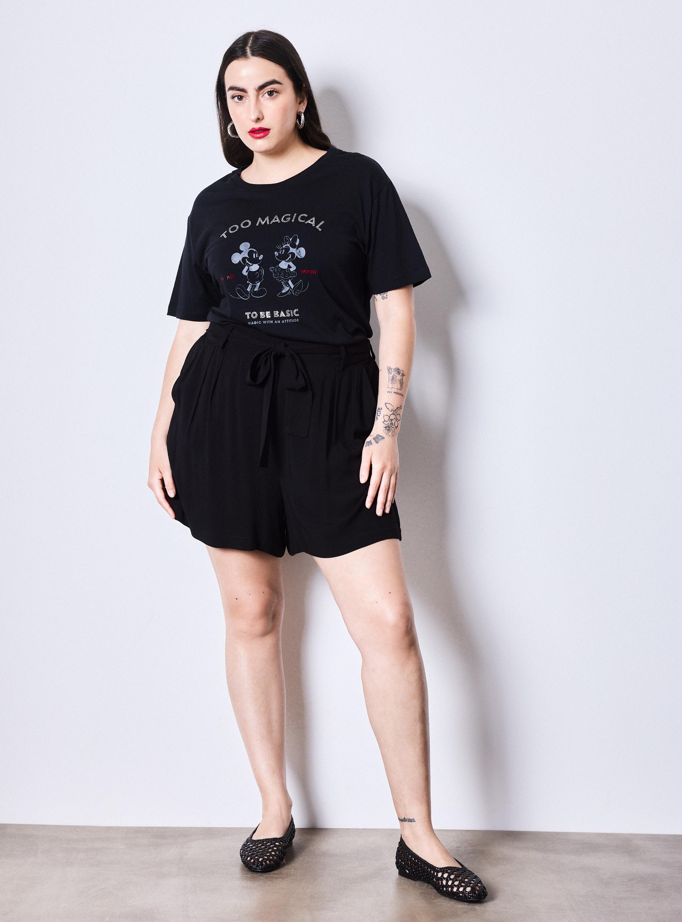 Polera Desgastada Estampado Disney-4