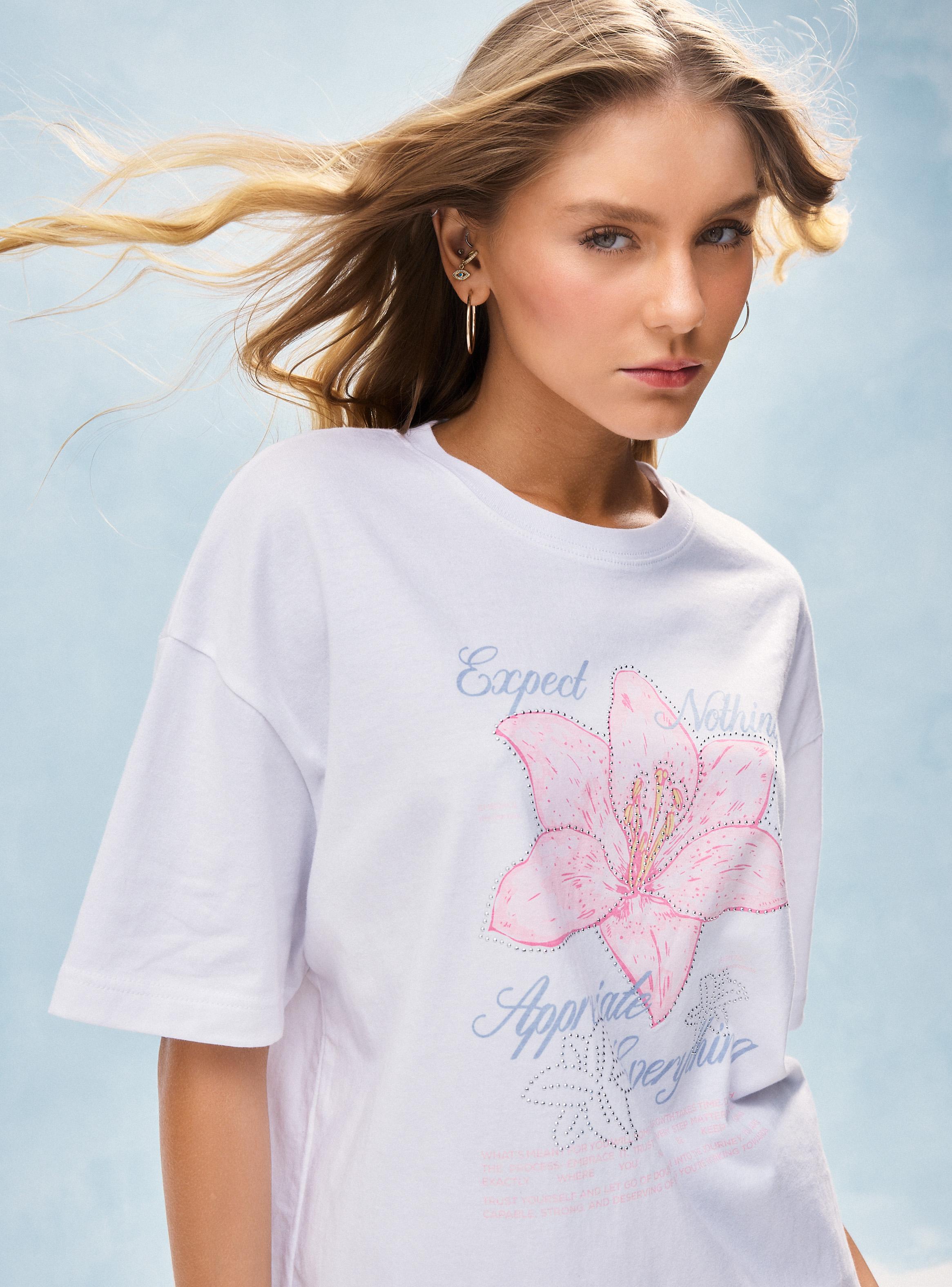 Polera Oversize con Print-3